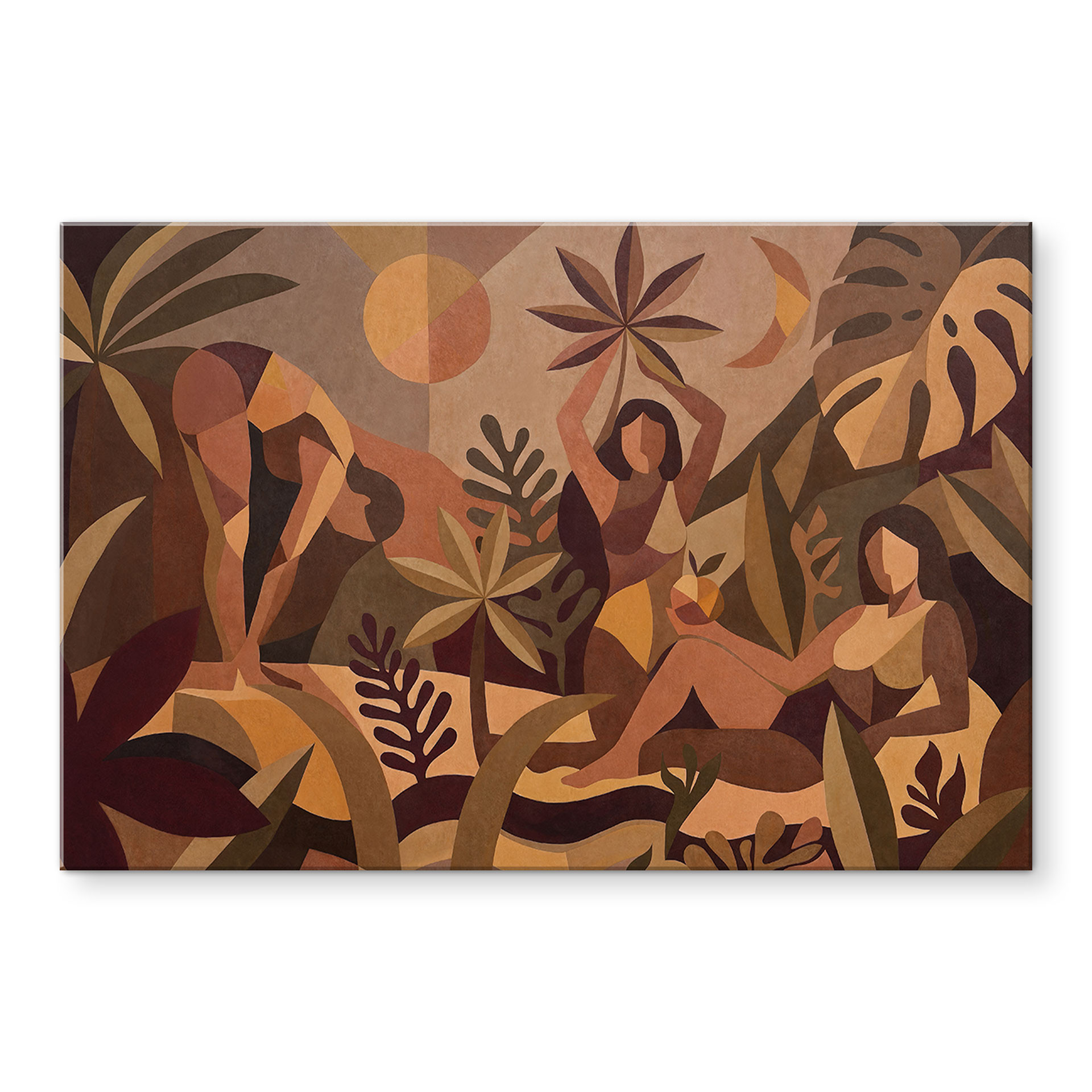 Crédence Amber Flora - Femmes dans la forêt tropicale - Sir Edward x Grigory Gladarev