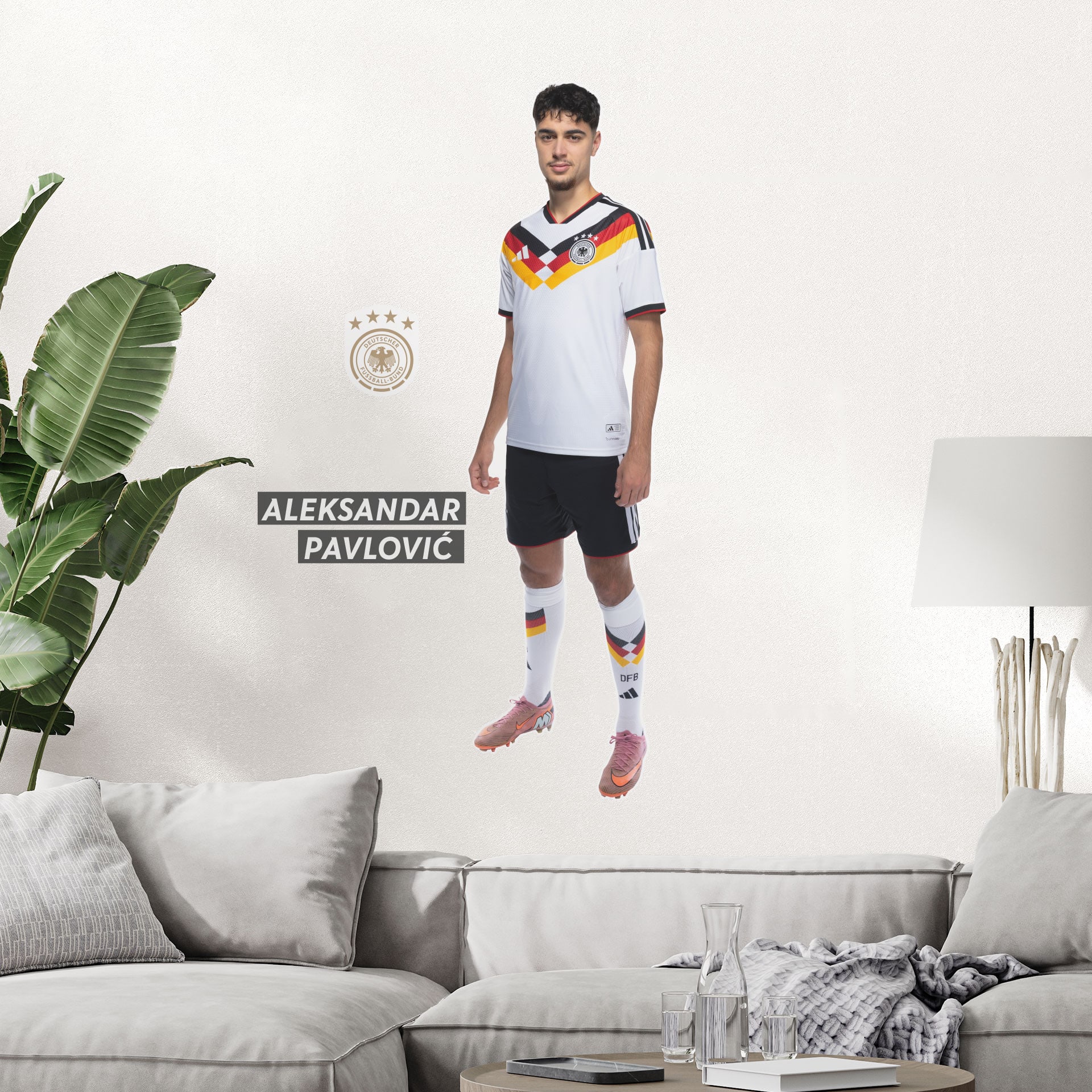 DFB Sticker WM 2026, Wandtattoo Aleksandar Pavlović