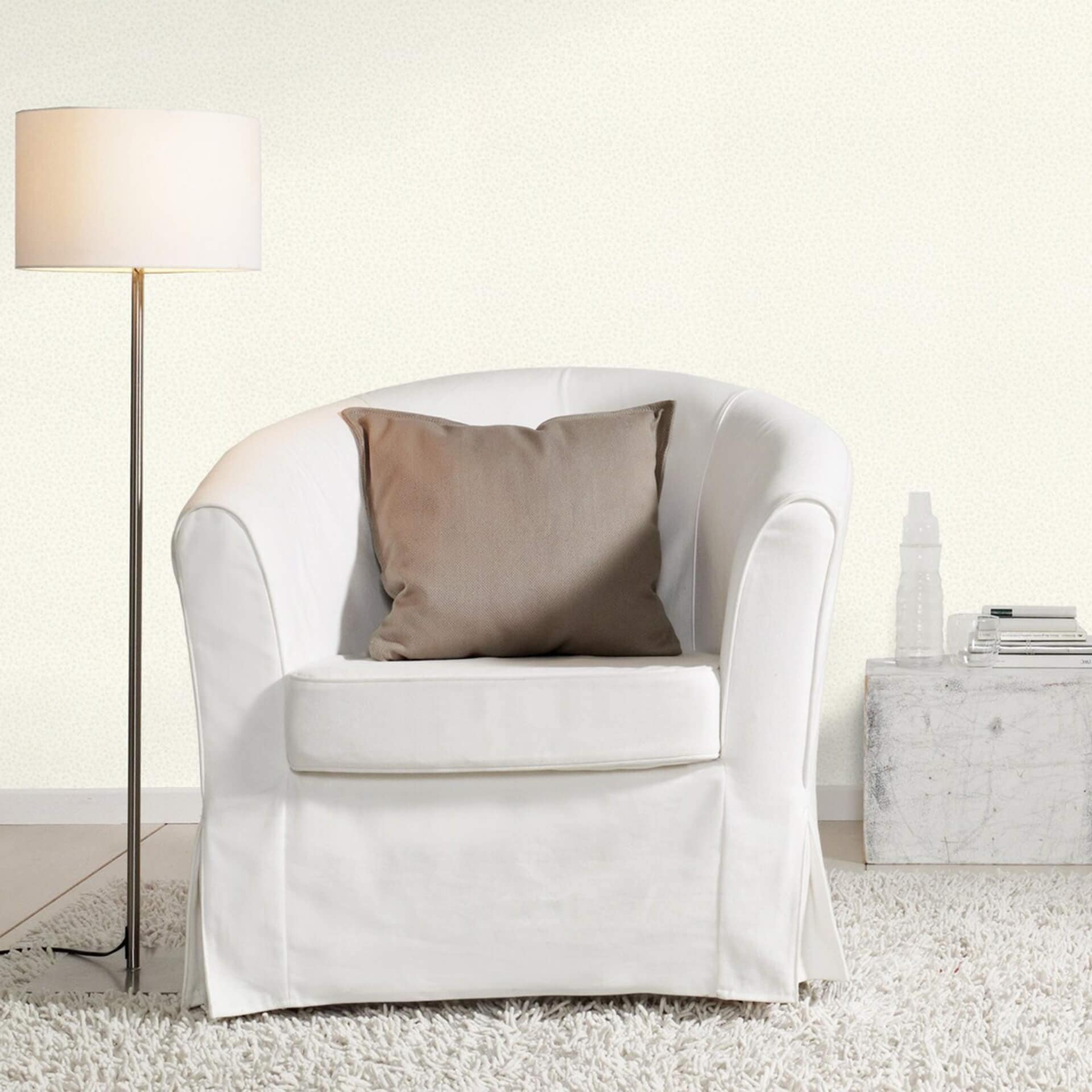 Rasch Vliesbehang Sophia, cremewit