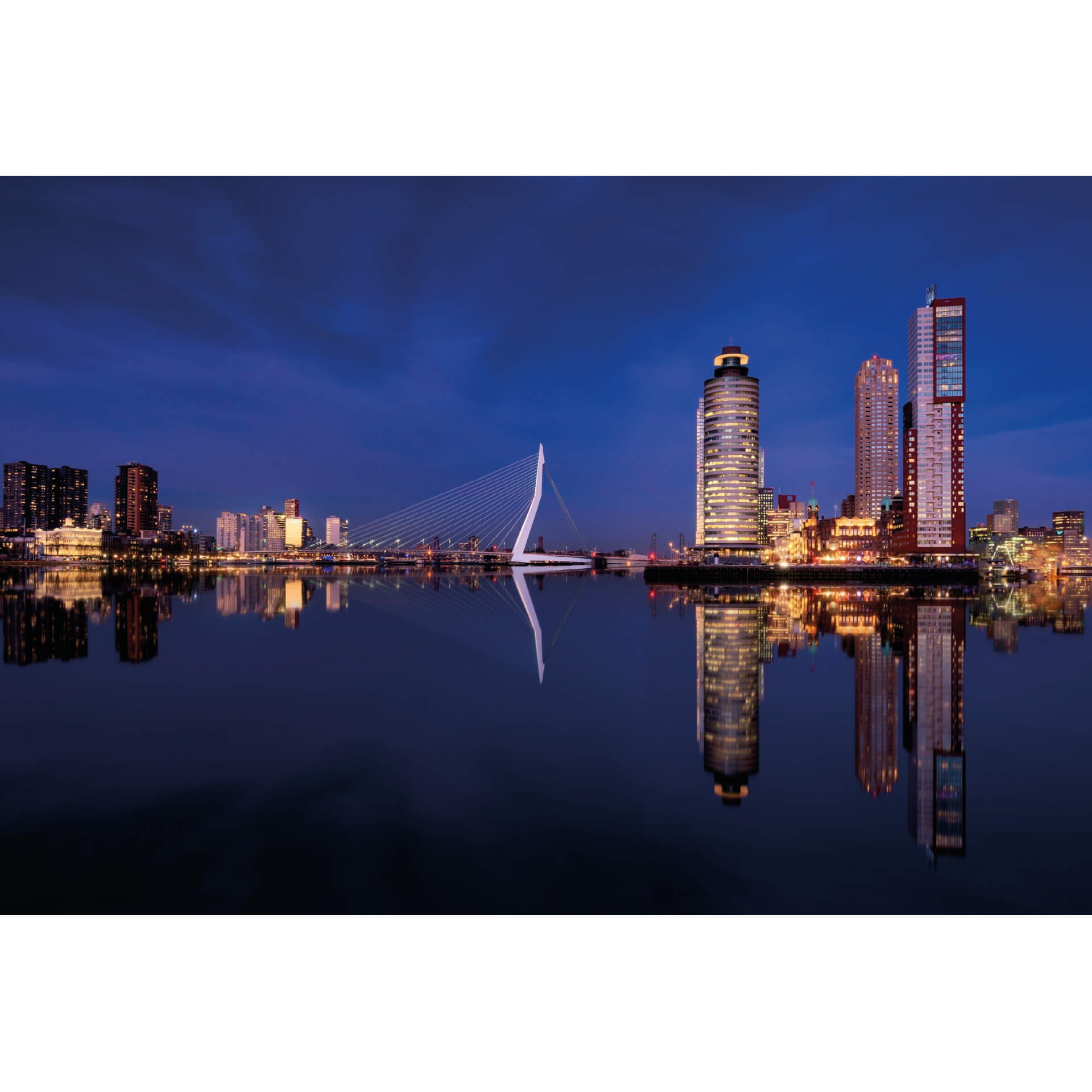 Fotobehang Pablo - Rotterdam Skyline