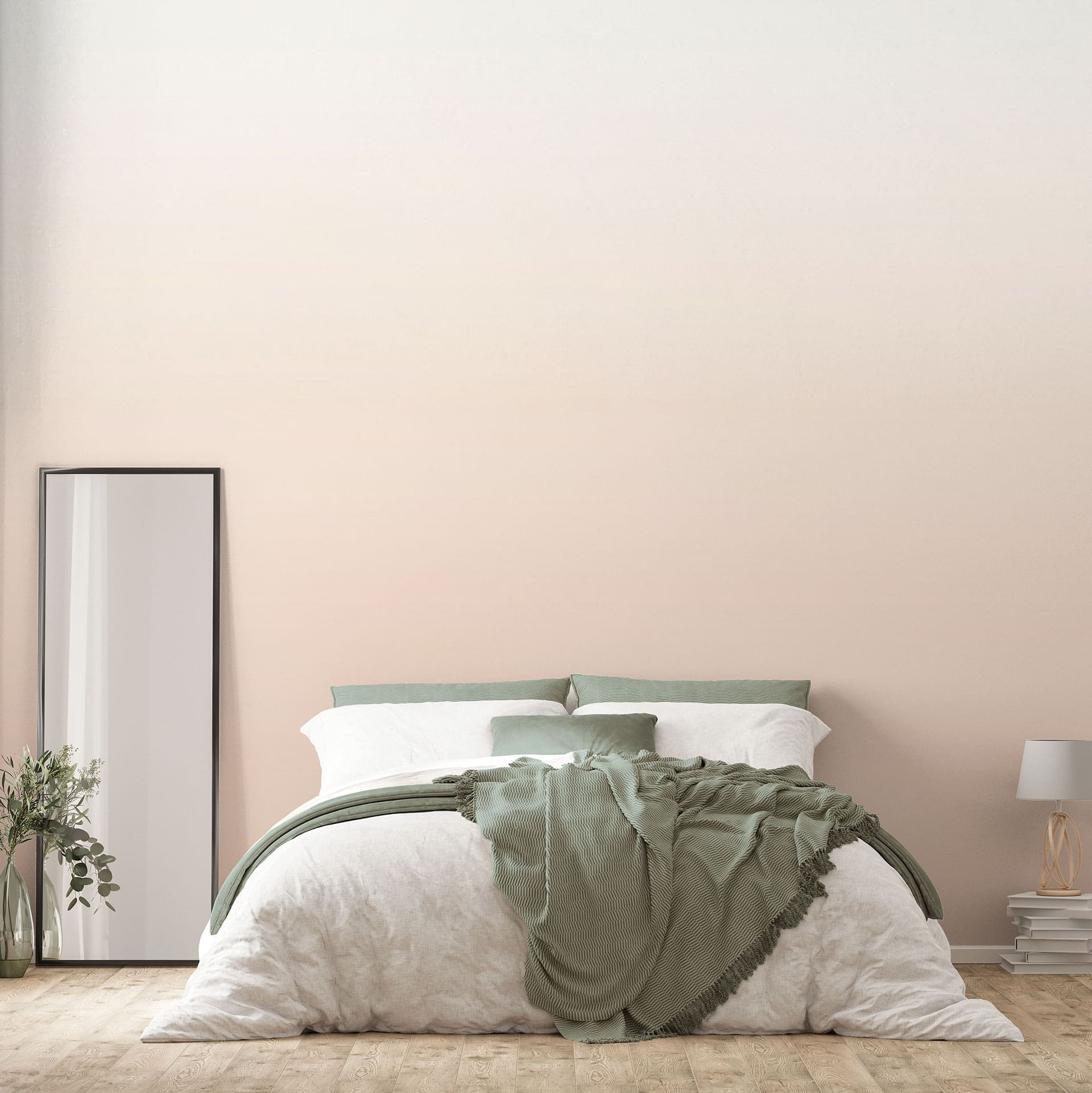Fotobehang Ombre - Cappuccino