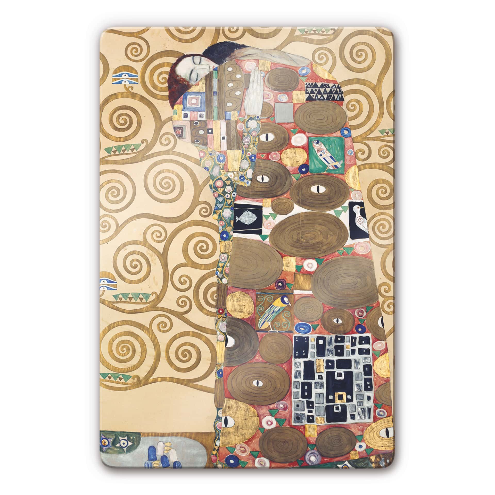 Glasbillede - Klimt - Opfyldelse