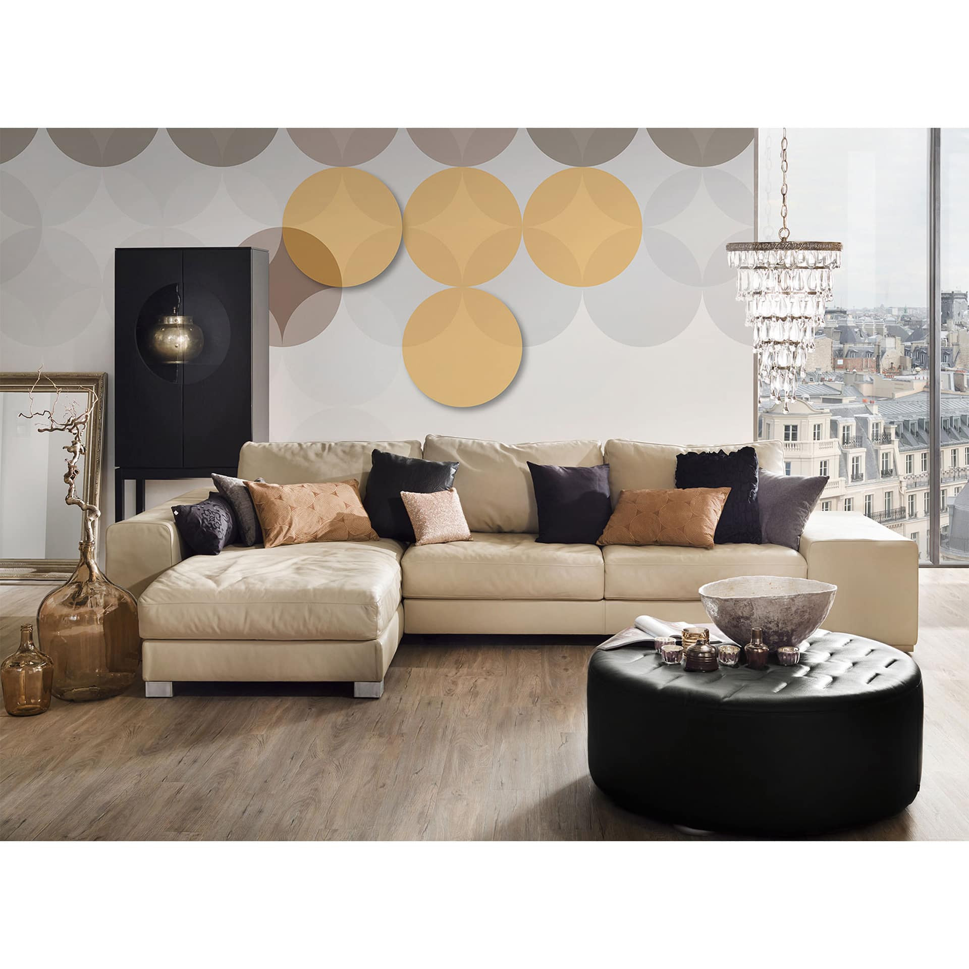 Architects Paper Papier peint photo Atelier 47 Circle Pattern style graphique