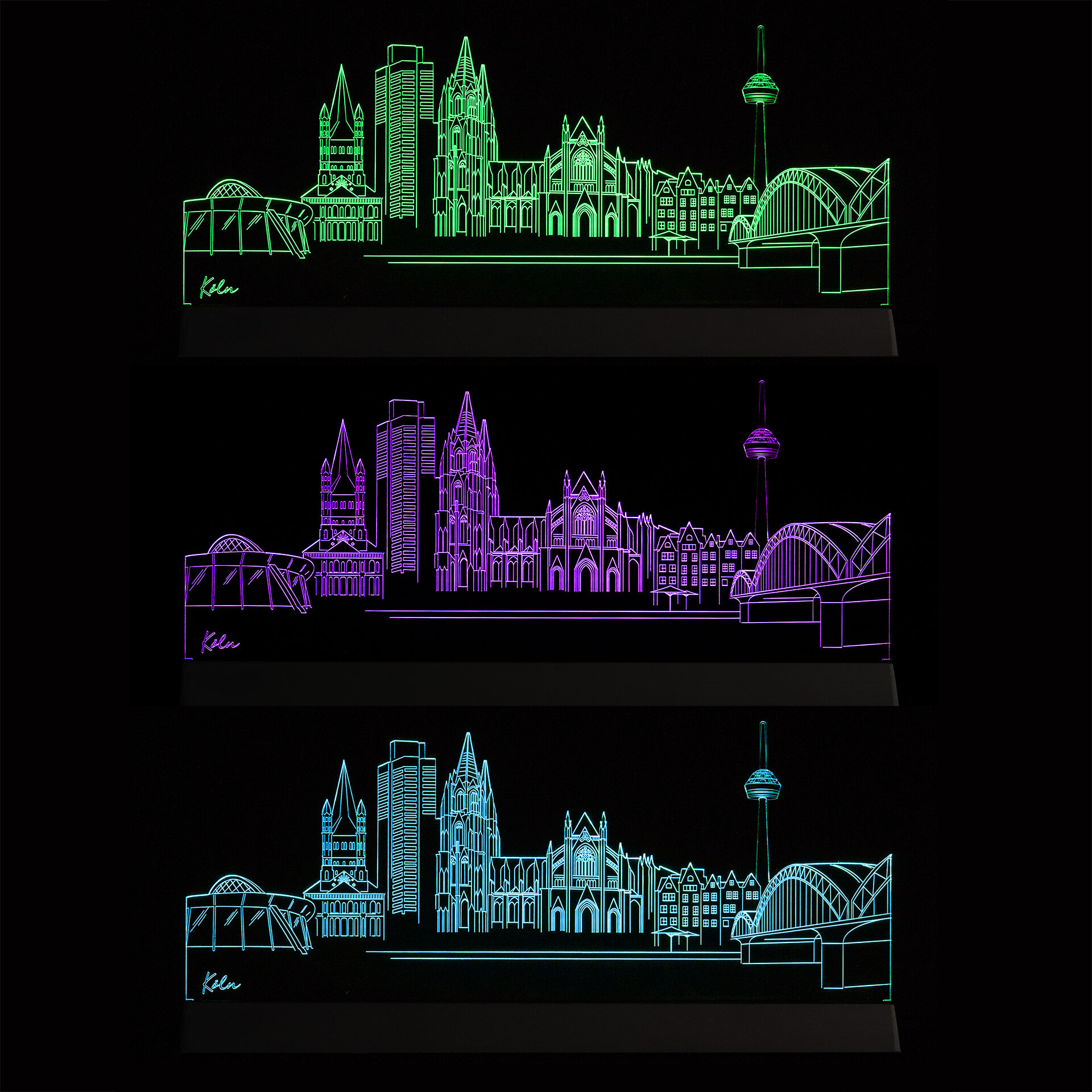 LED Skyline Köln