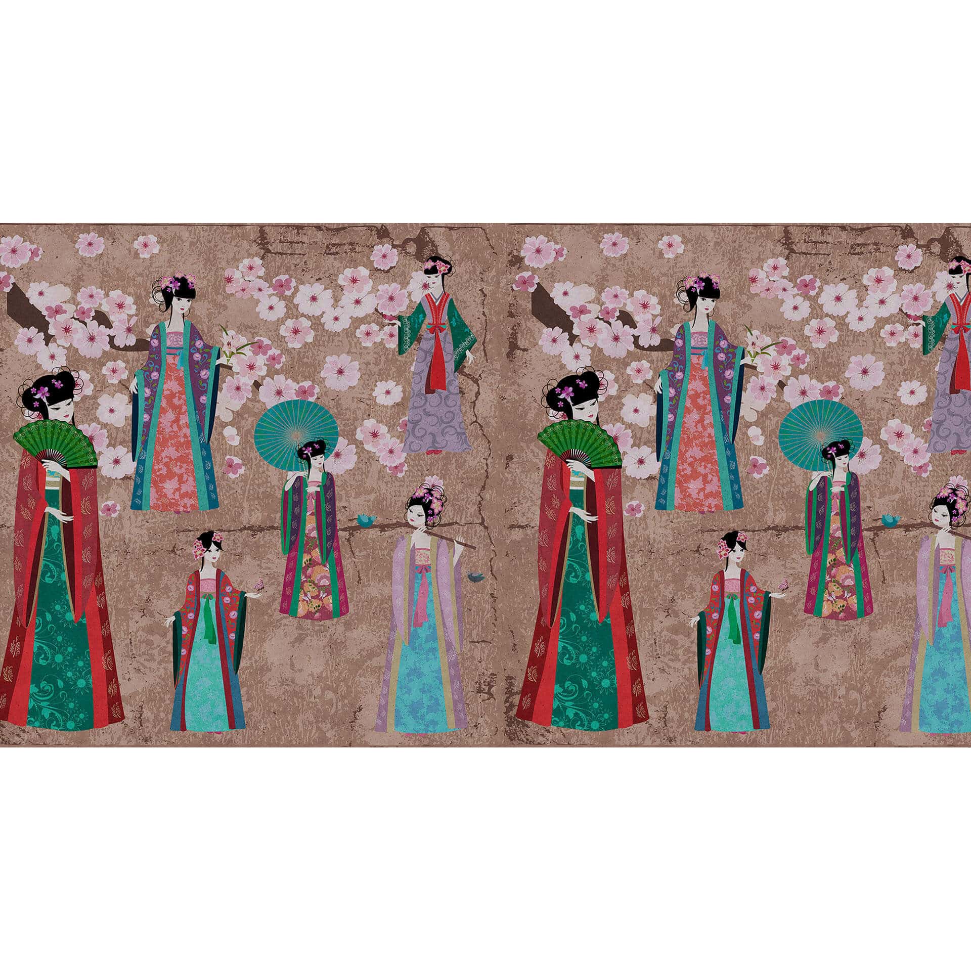 Livingwalls Fotobehang Walls by Patel kimono 2