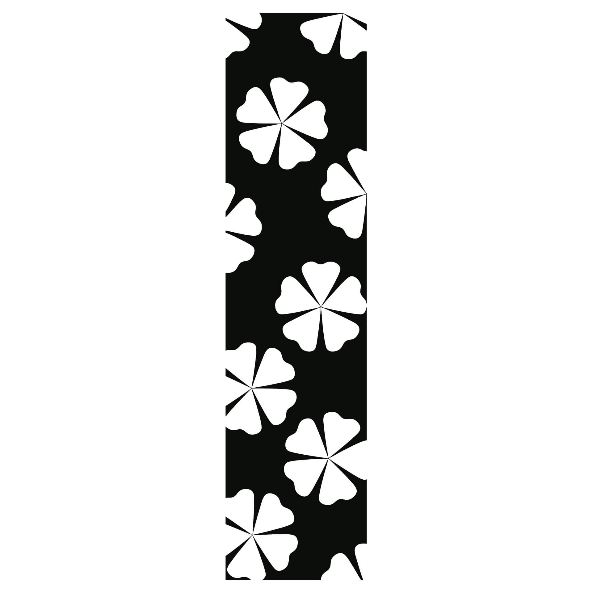 Wallsticker Banner blomster