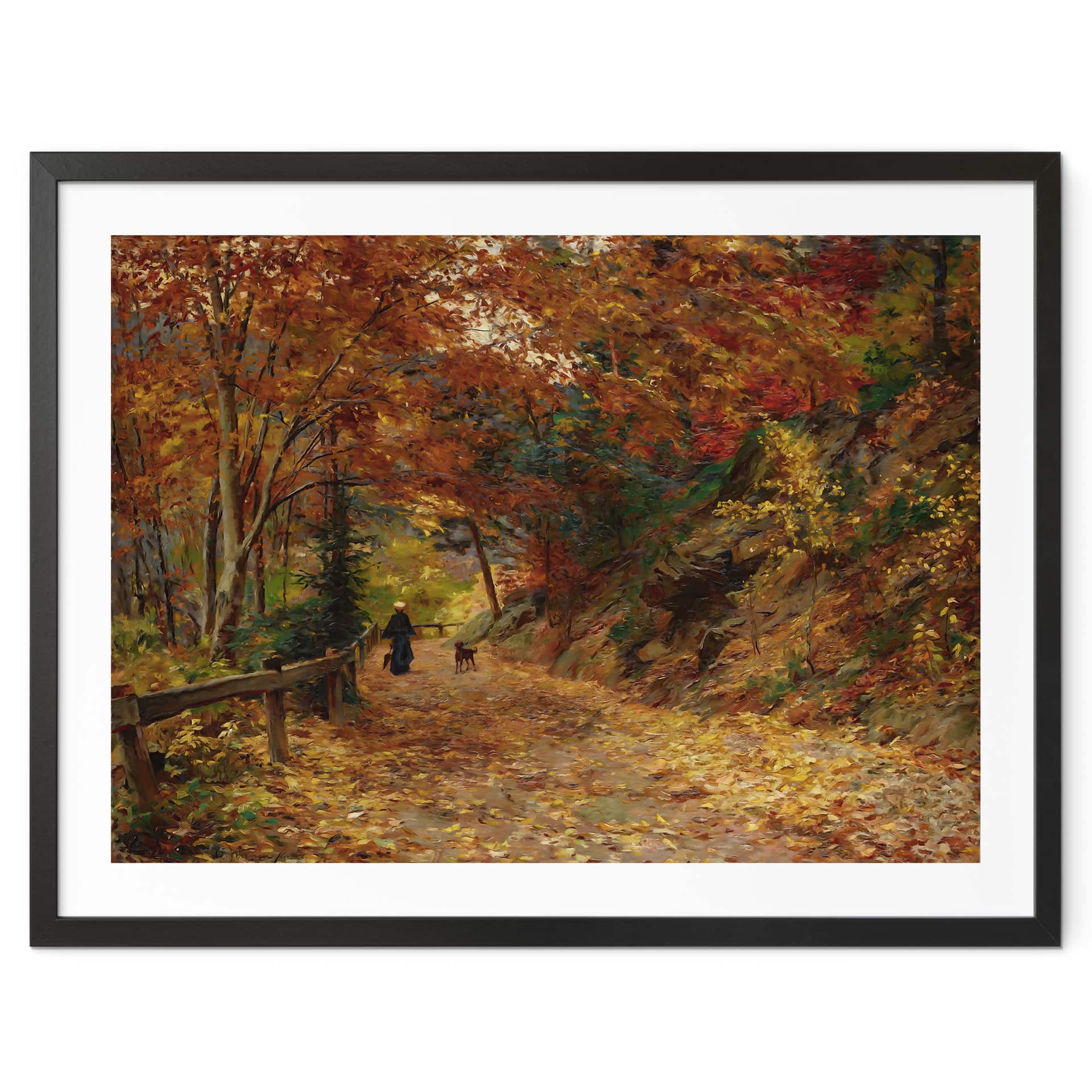 Poster Wisinger-Florian - Feuilles tombantes
