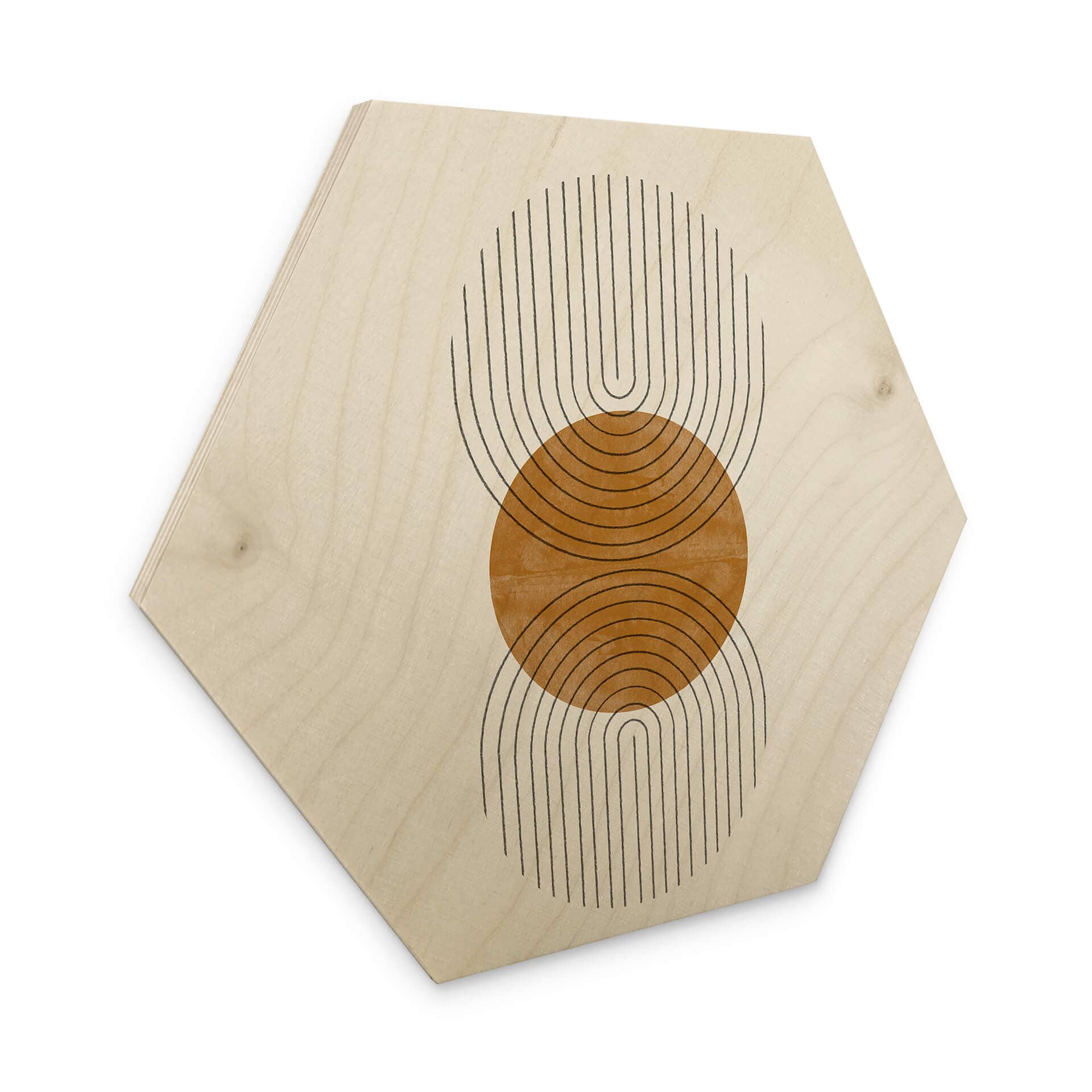 Hexagone - Bois The Miuus Studio - Modern Composition