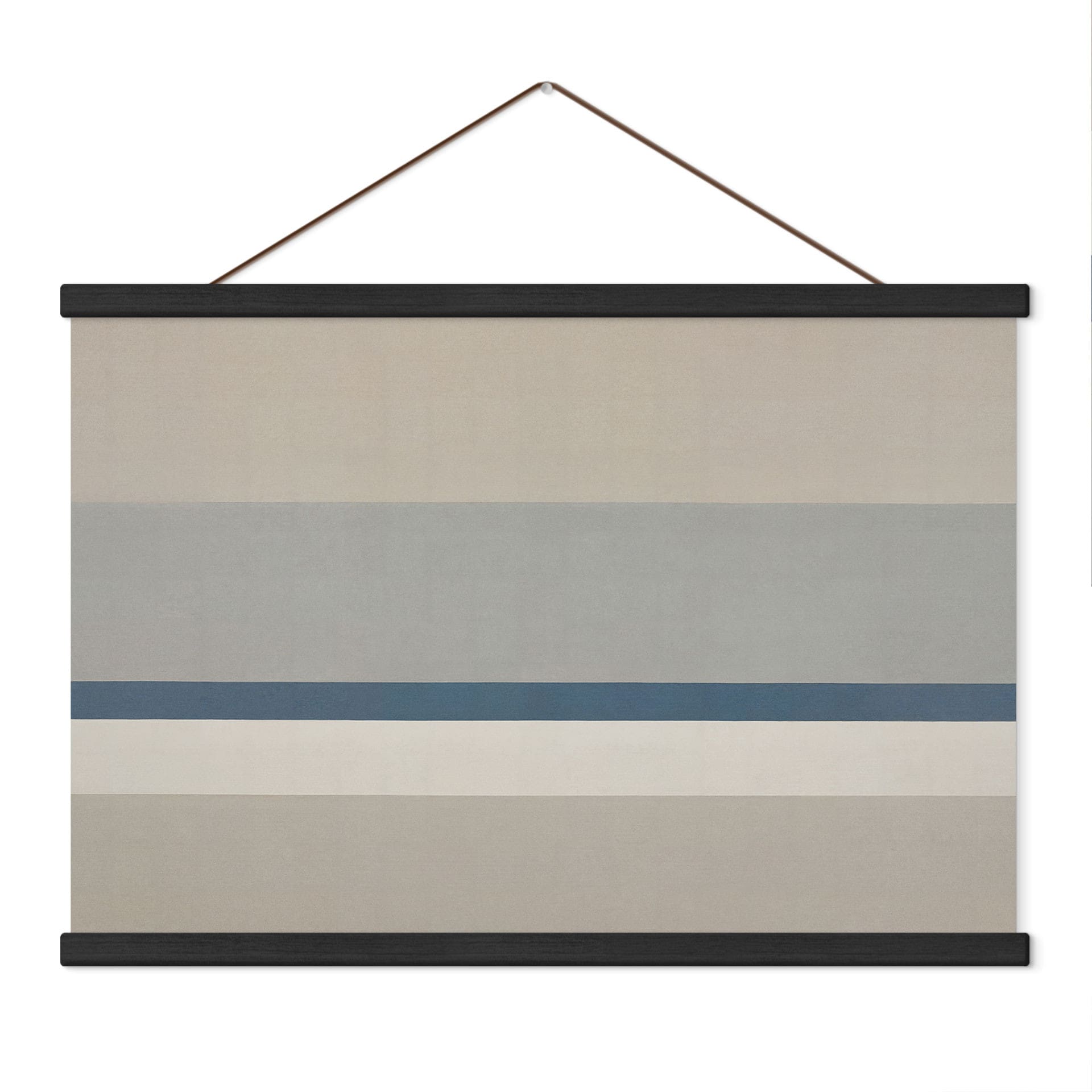 Tableau en tissu Agnes Balance - Rayures horizontales - Sir Edward x Grigory Gladarev