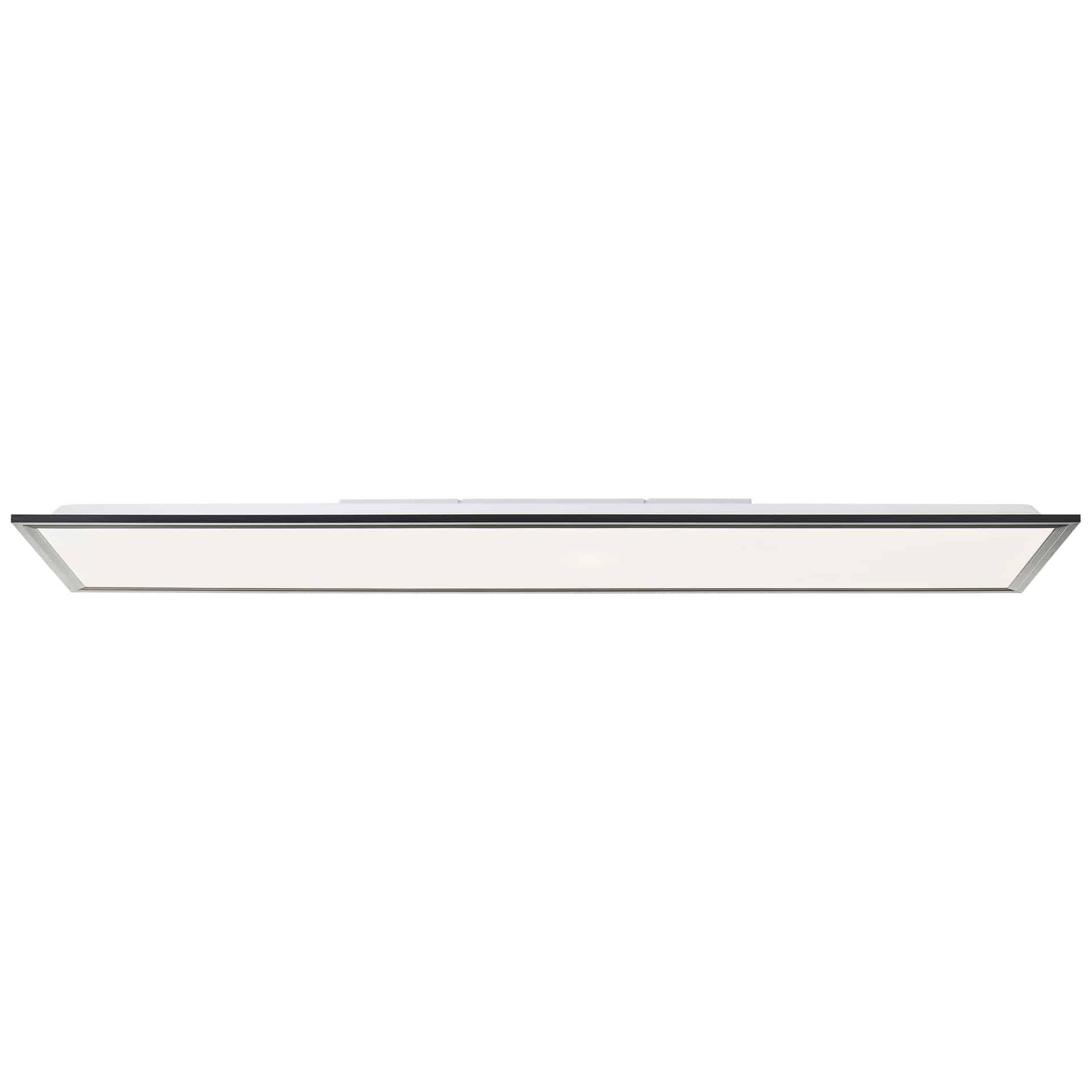 Deckenleuchte Clara, schwarz, 100 x 25 cm, Metall LED Deckenleuchte, dimmbar