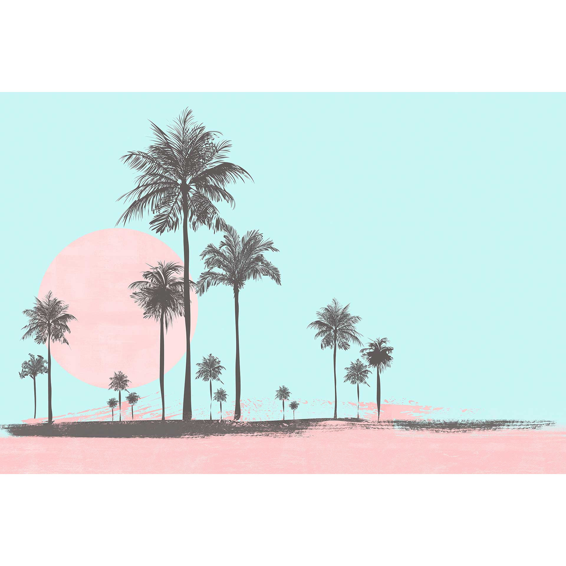 Livingwalls Fotobehang ARTist Miami Beach Sunrise