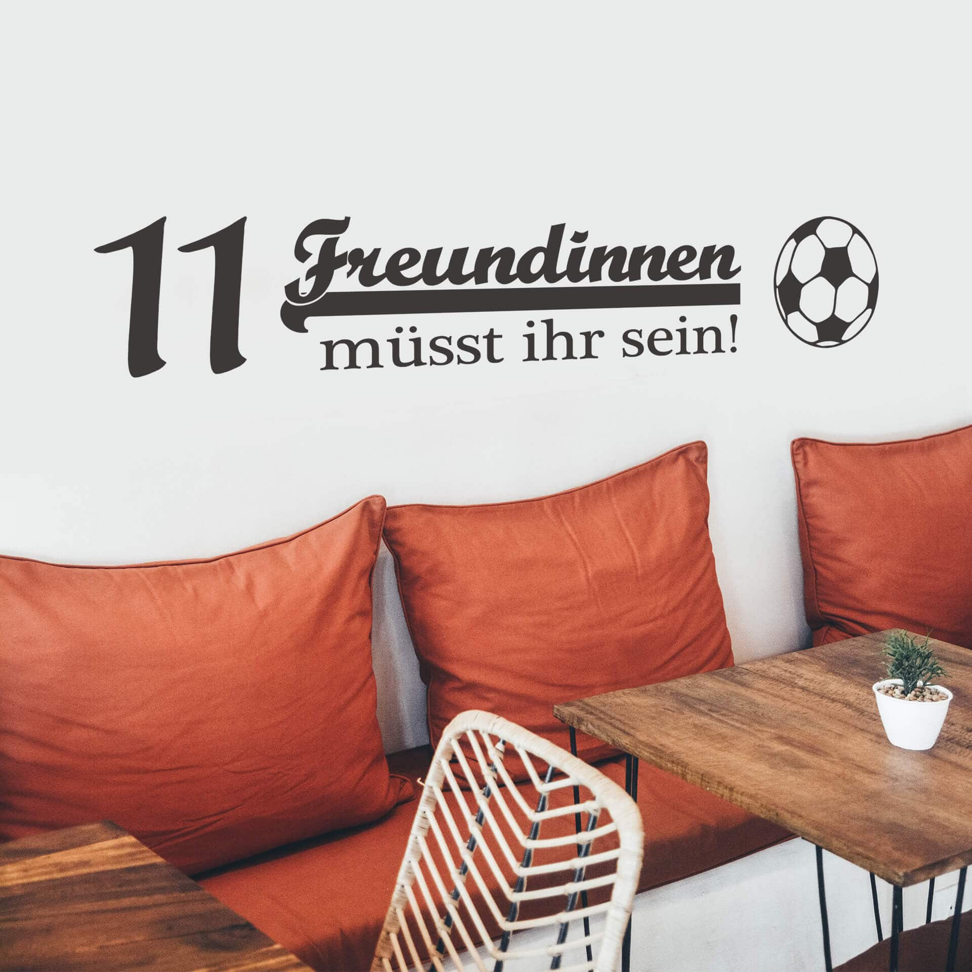 Wandtattoo 11 Freundinnen