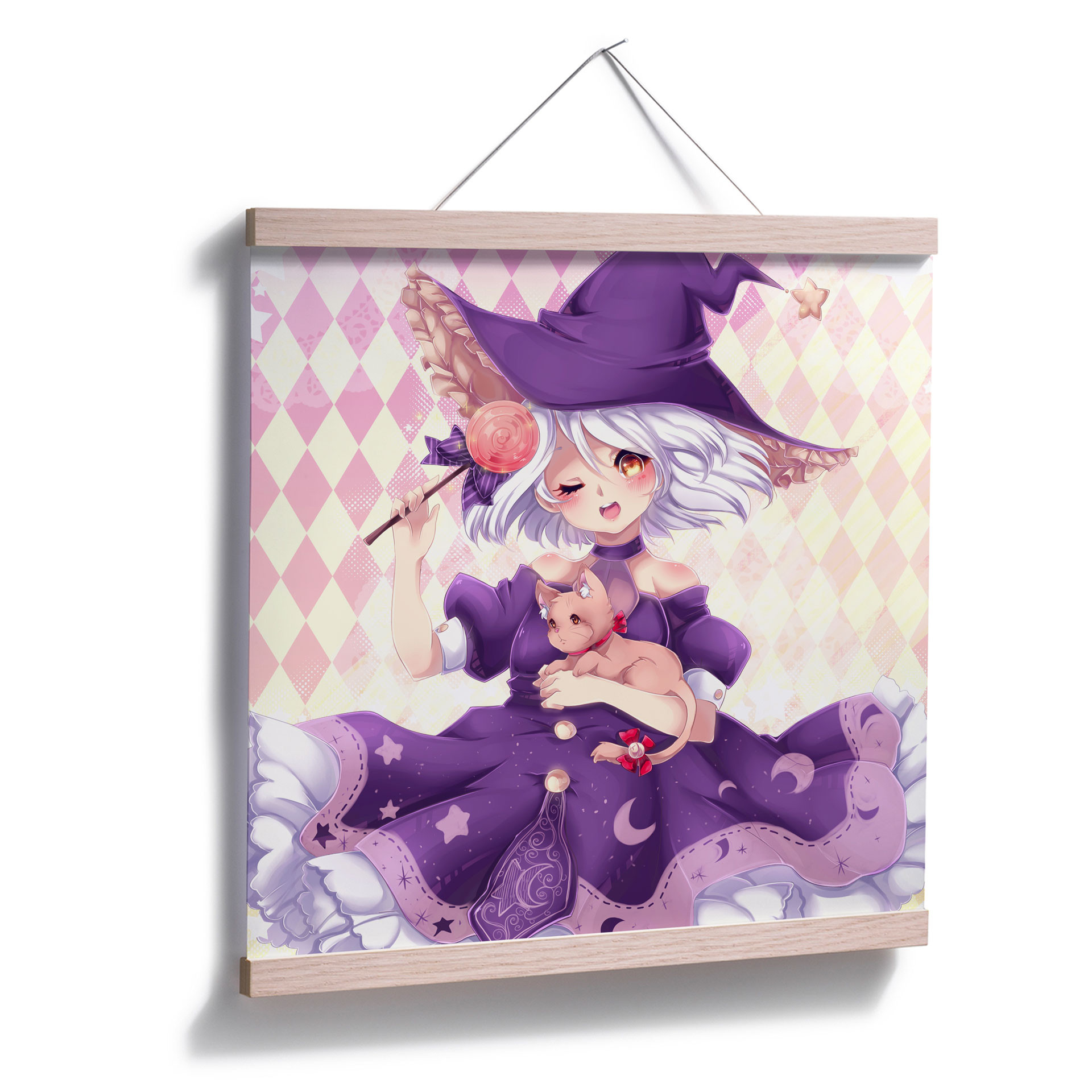 Plakat La Doll Blanche - Mała czarownica
