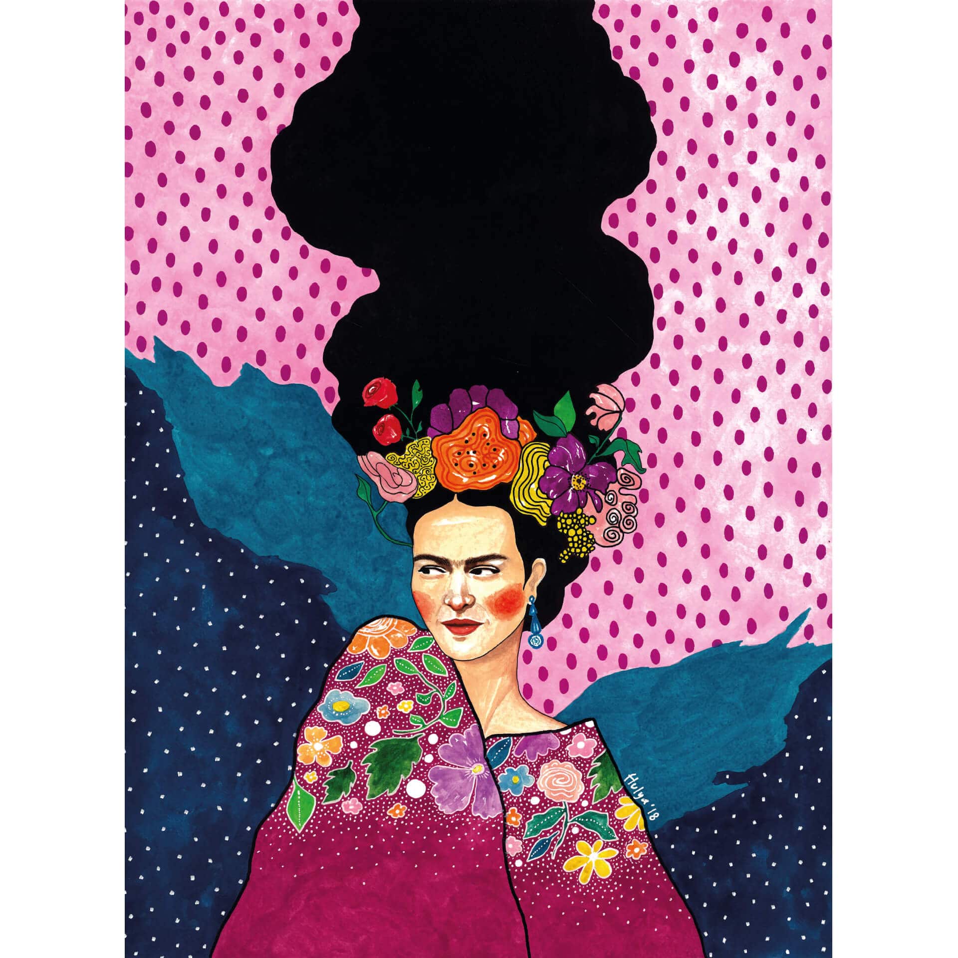 Fotobehang Hüyla - Frida