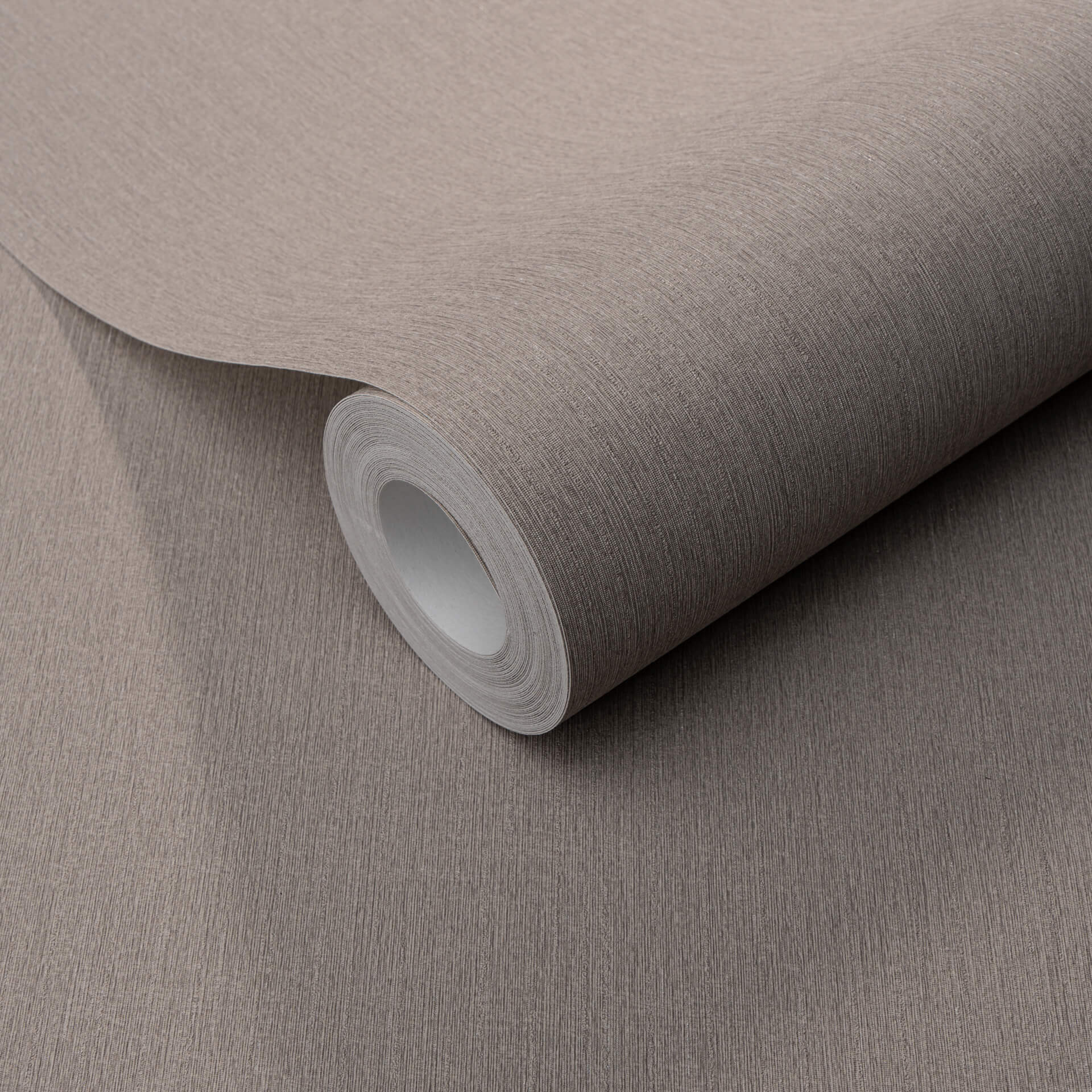vliesbehang unit behang met fijne structuur in taupe