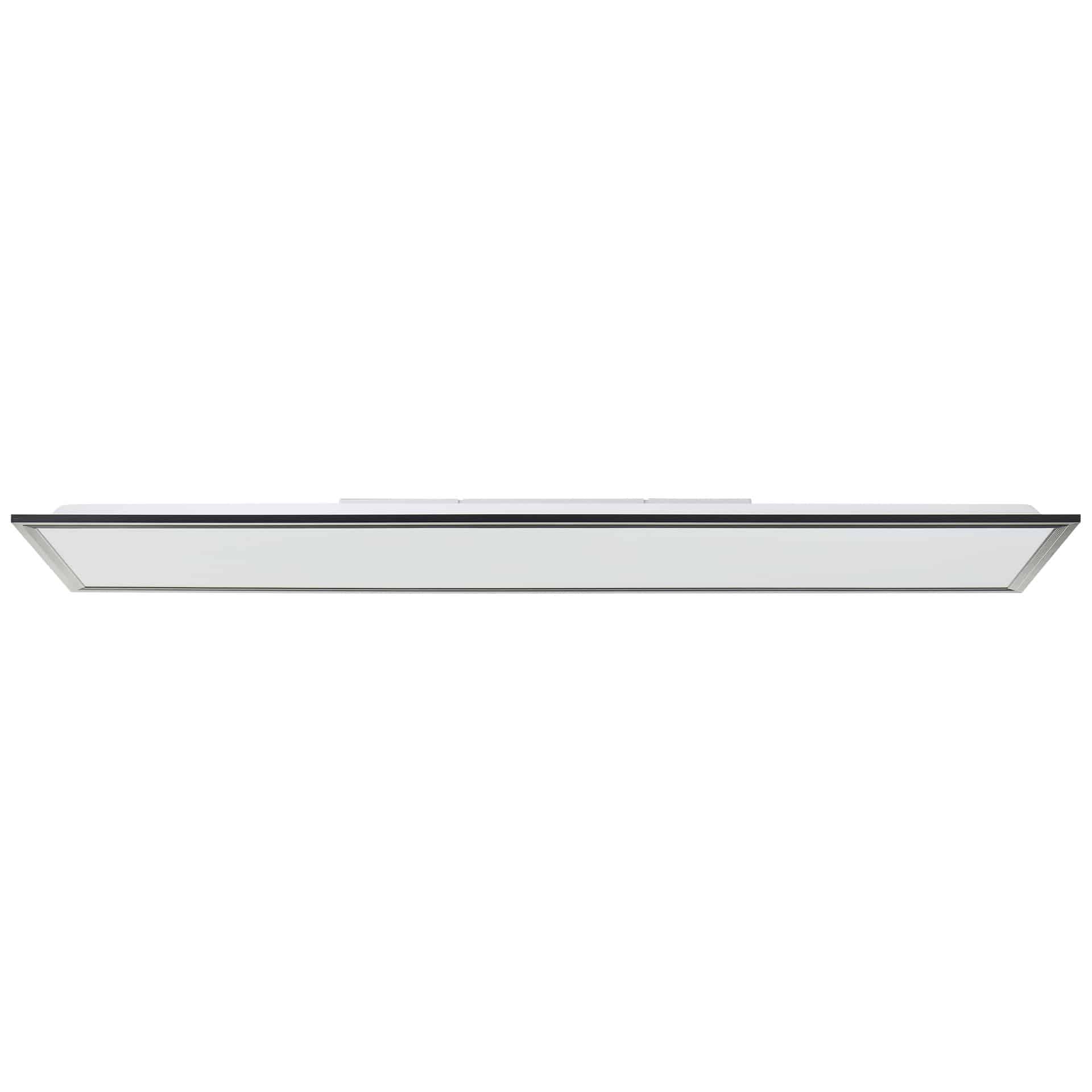 Deckenleuchte Clara, schwarz, 100 x 25 cm, Metall LED Deckenleuchte, dimmbar