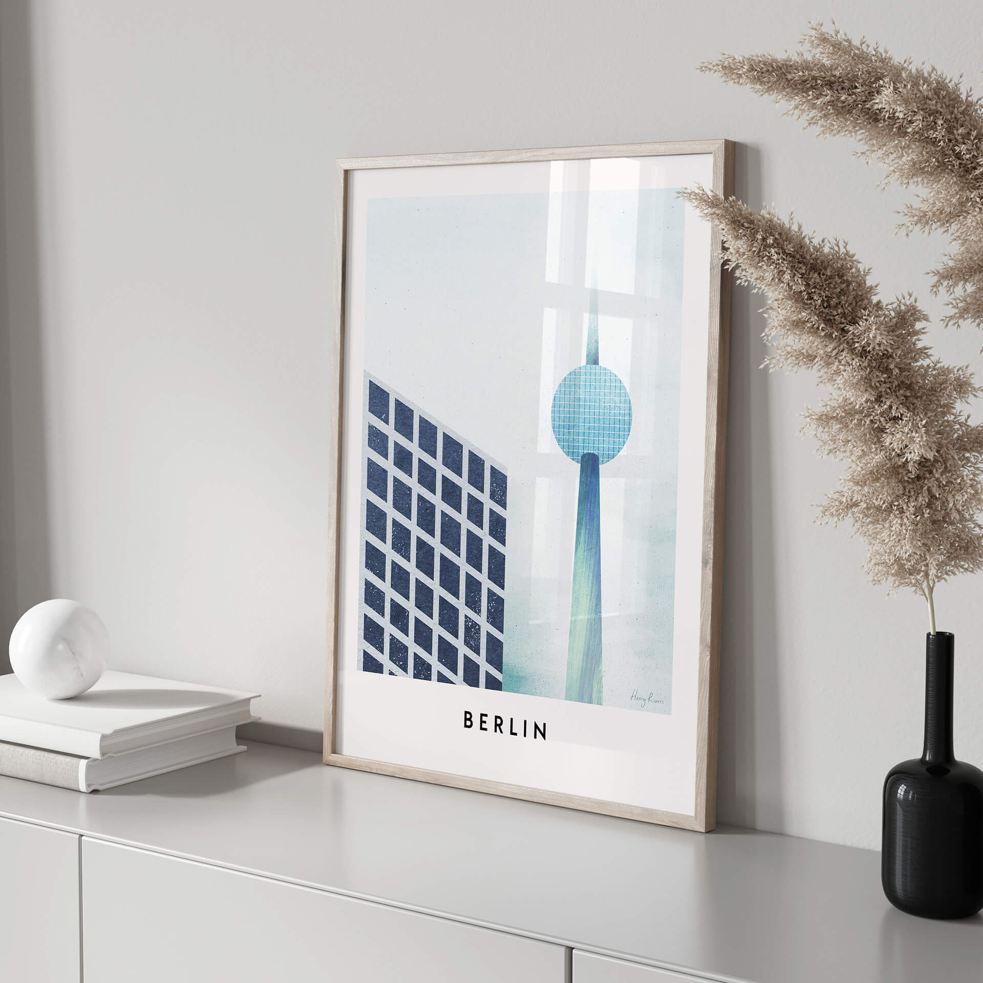 Plakat Rivers - Berlin Modern