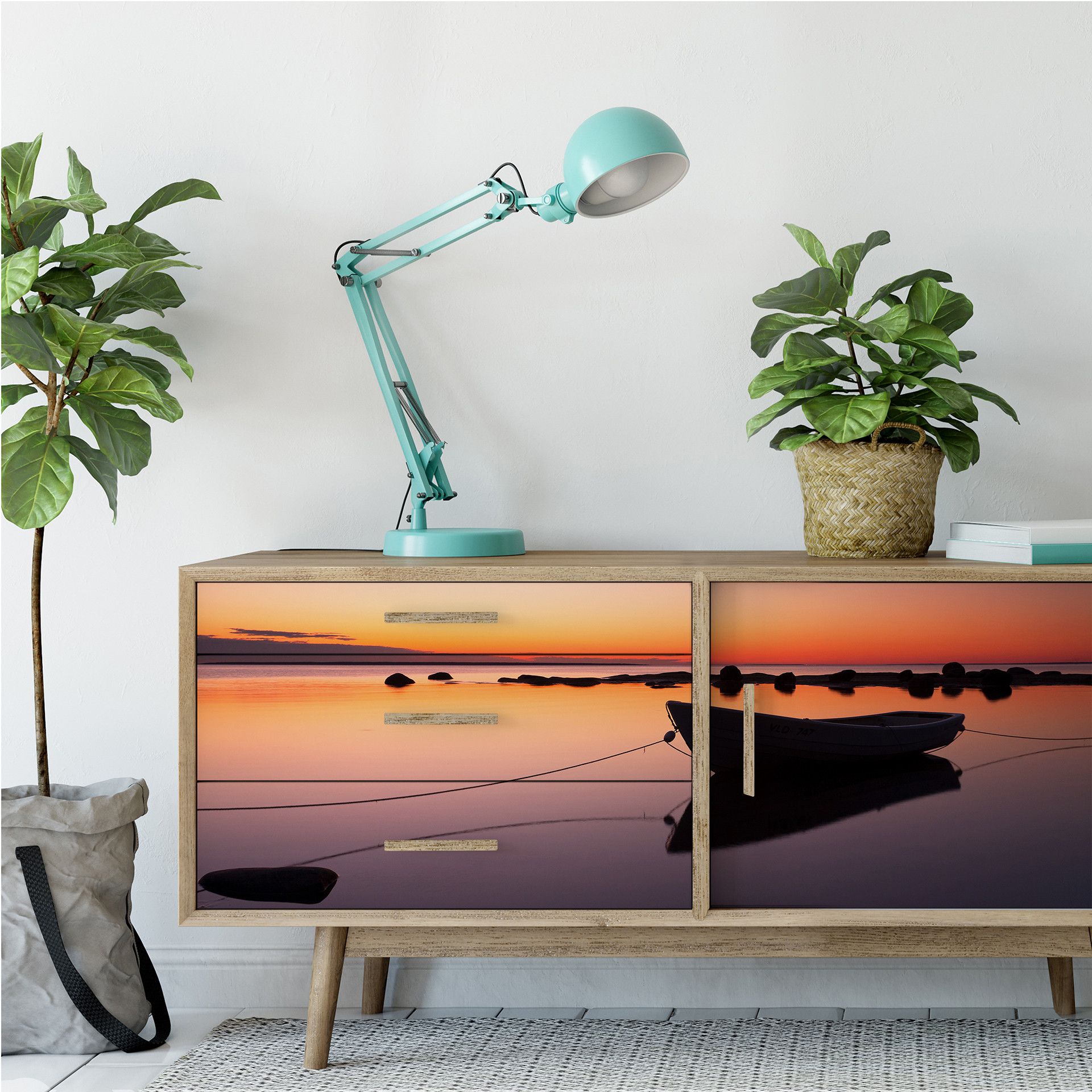 Wallprint W - Stille See - Panorama