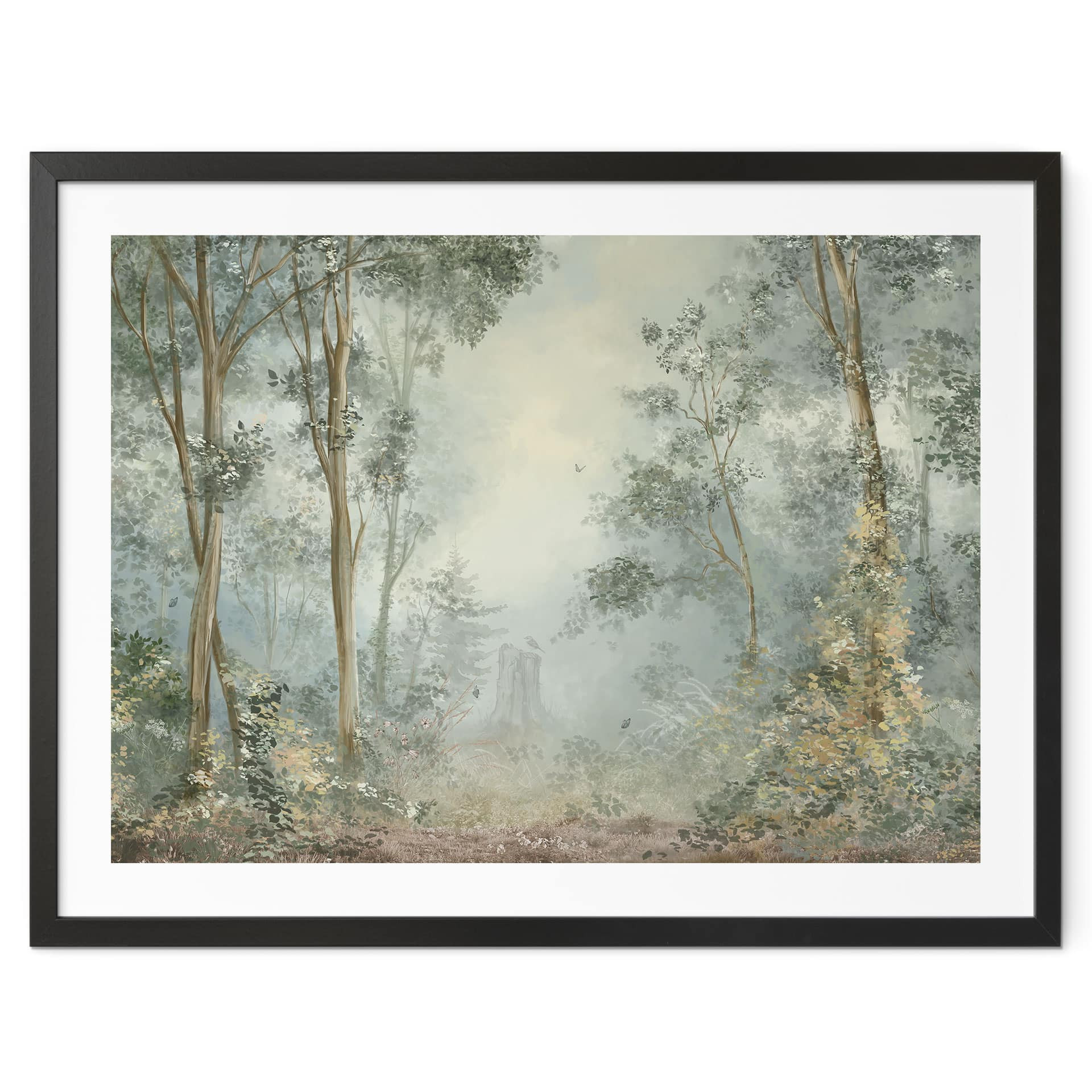 Poster Betoverd bos - Ms Tiff