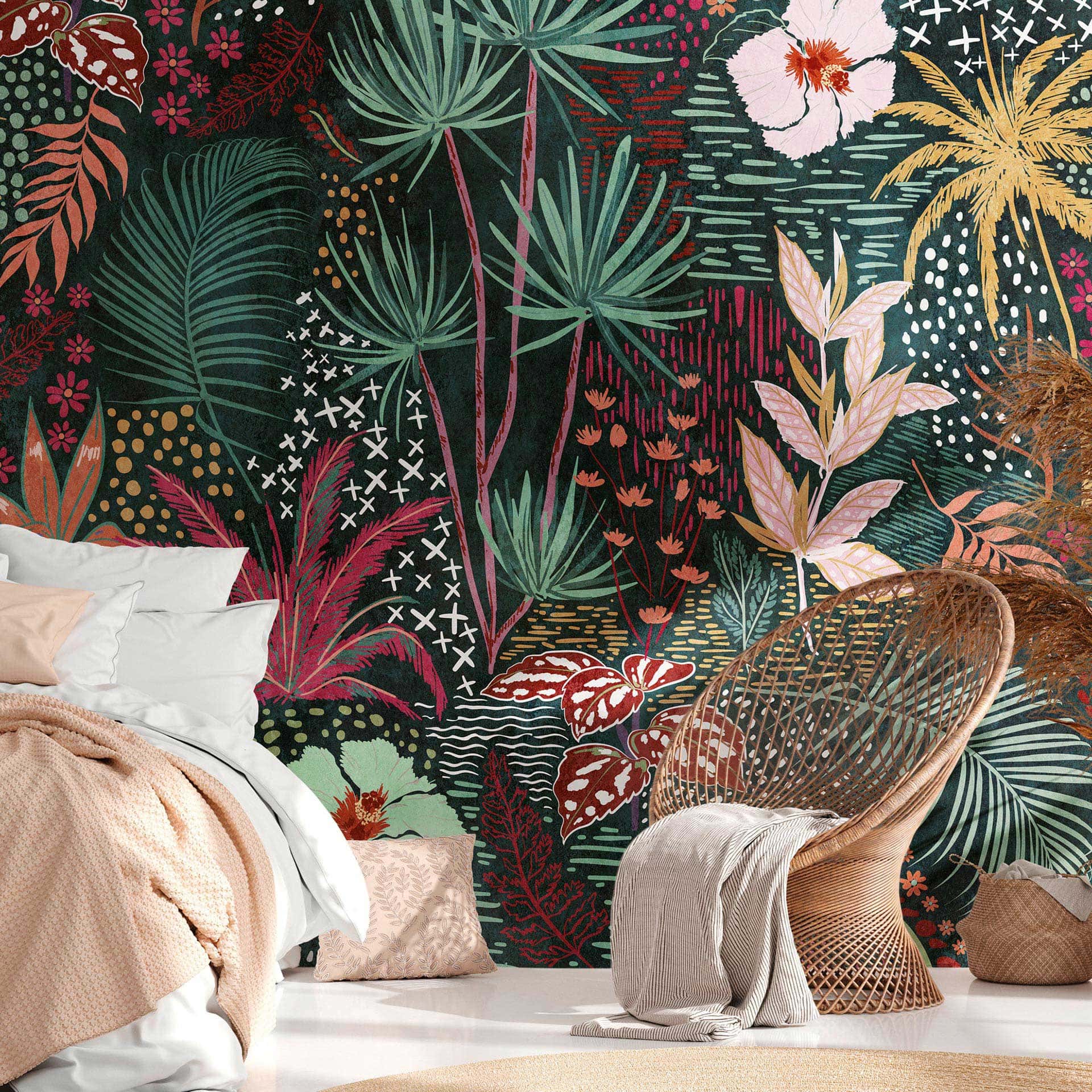 Livingwalls Metropolitan stories THE WALL jungle behang