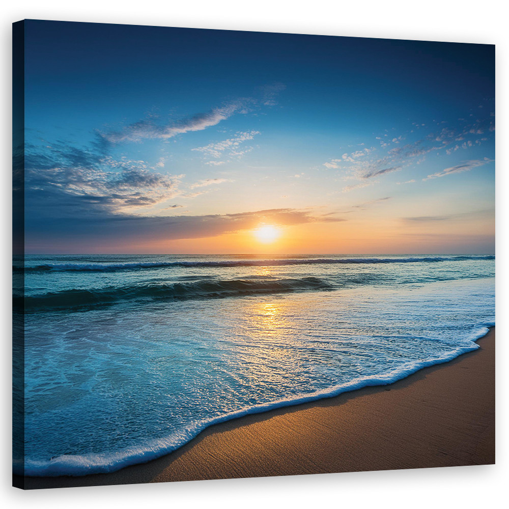 Leinwandbild Wasser Natur Meer