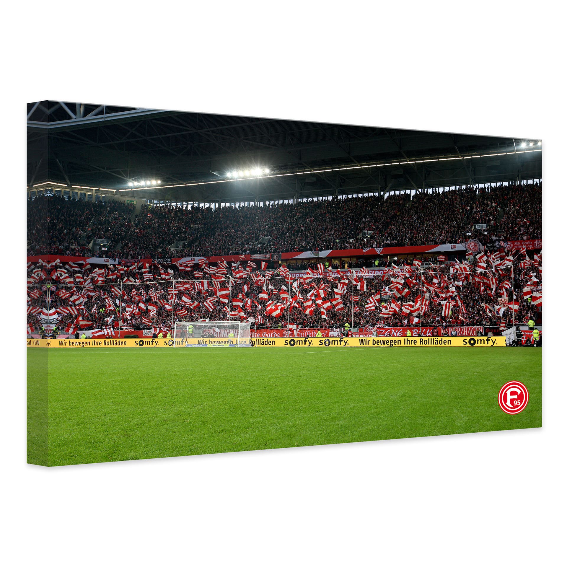 Leinwandbild Fortuna Fans