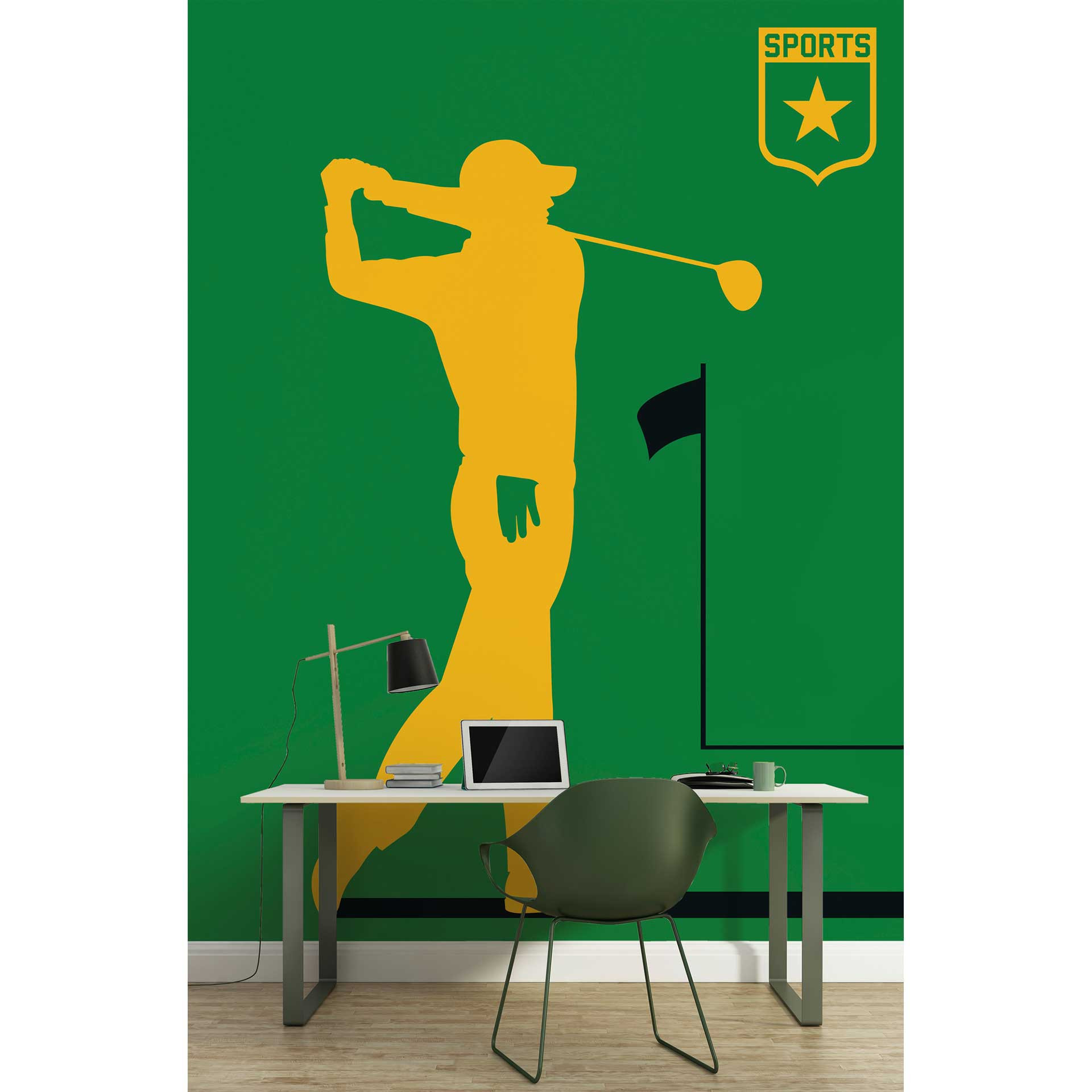Livingwalls Fotobehang ARTist Golf