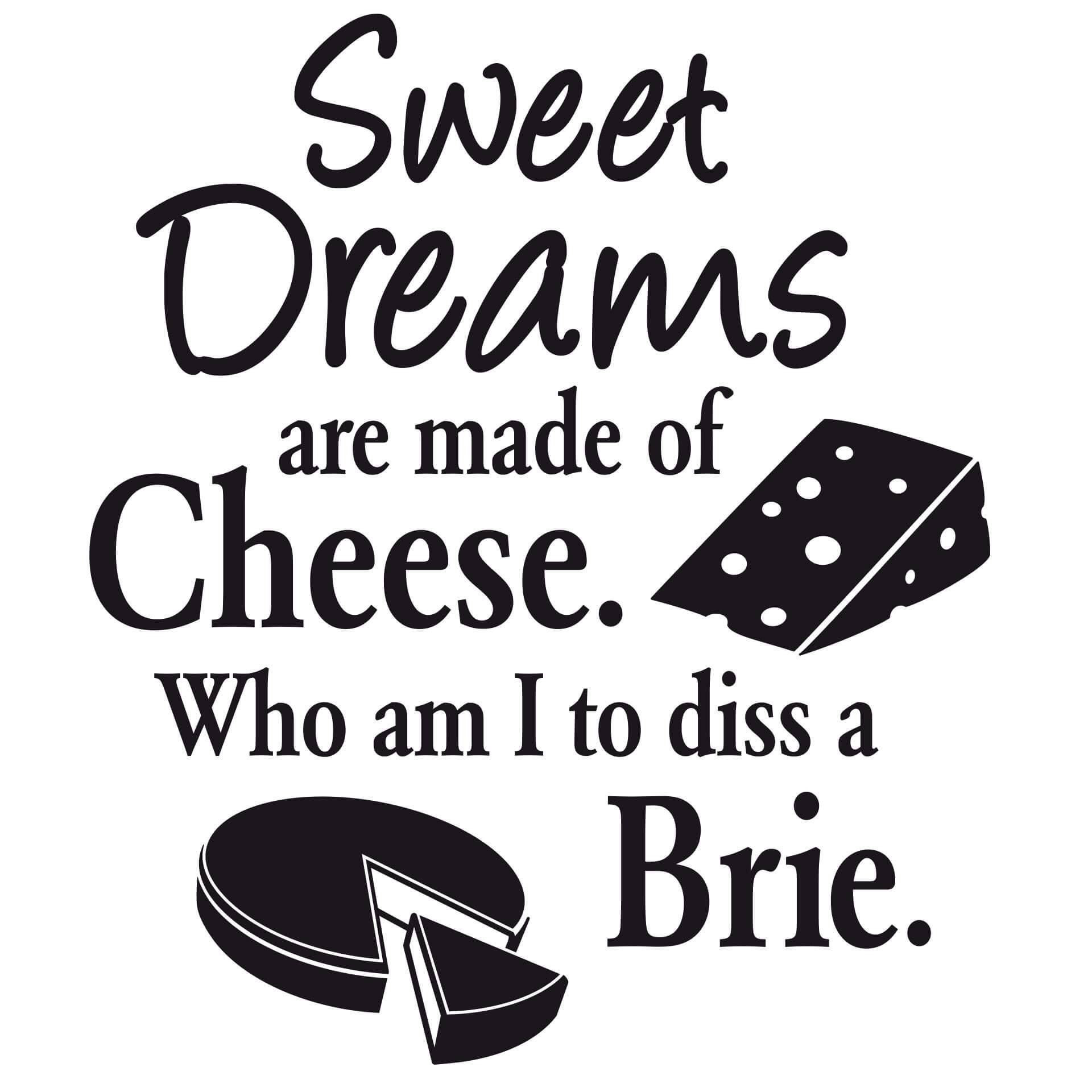 Cheese Dreams wallsticker
