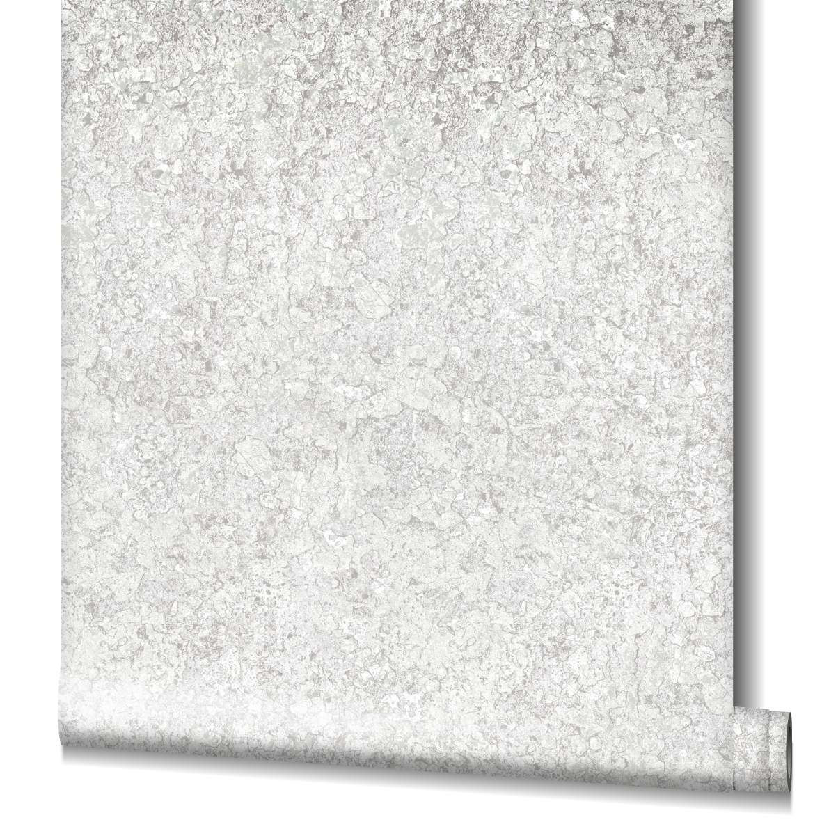 Grafisch behang vliesbehang Flora grijs