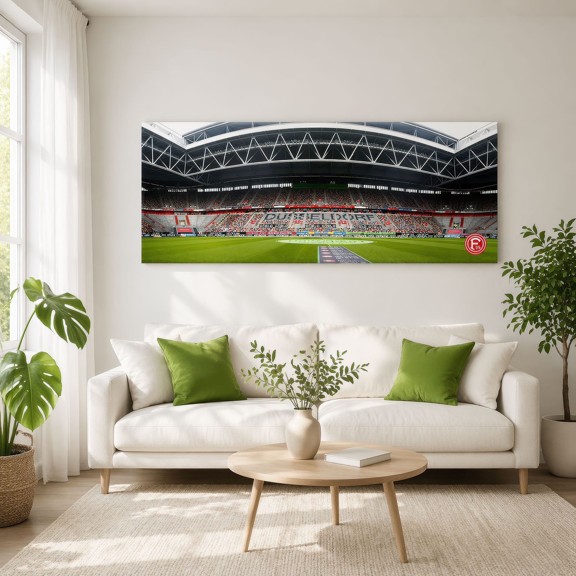 XXL Wandbild Fortuna Düsseldorf Stadion Innenaufnahme