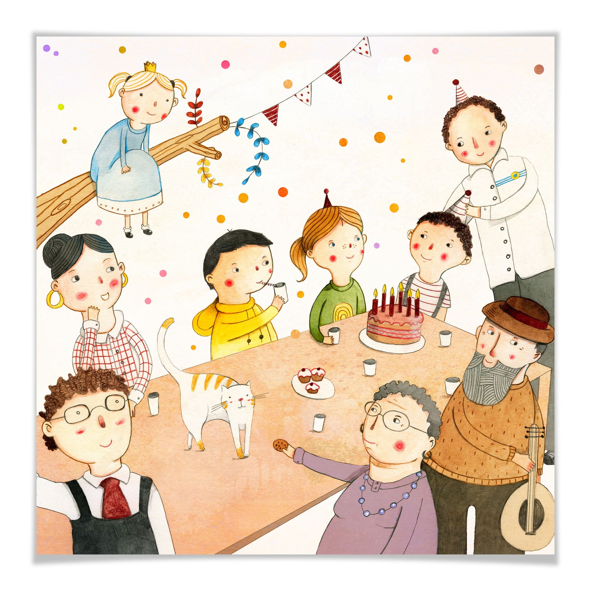 Poster - Loske - Fête d'anniversaire