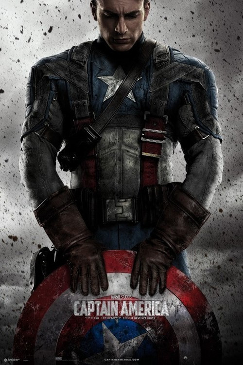 Poster, Filmposter Marvel - Captain America 61x91,5 cm