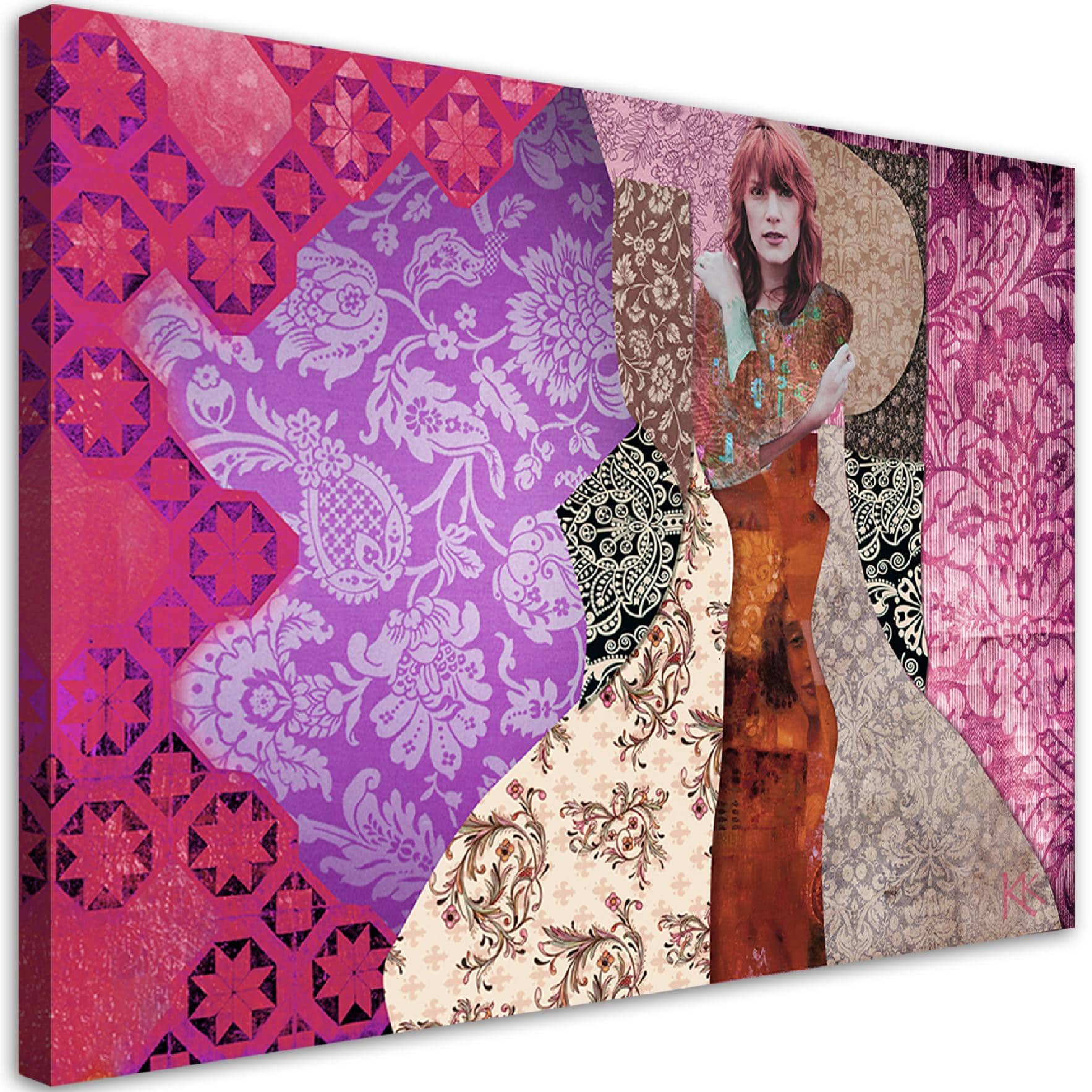Canvasbillede, Gustav Klimt kvinde
