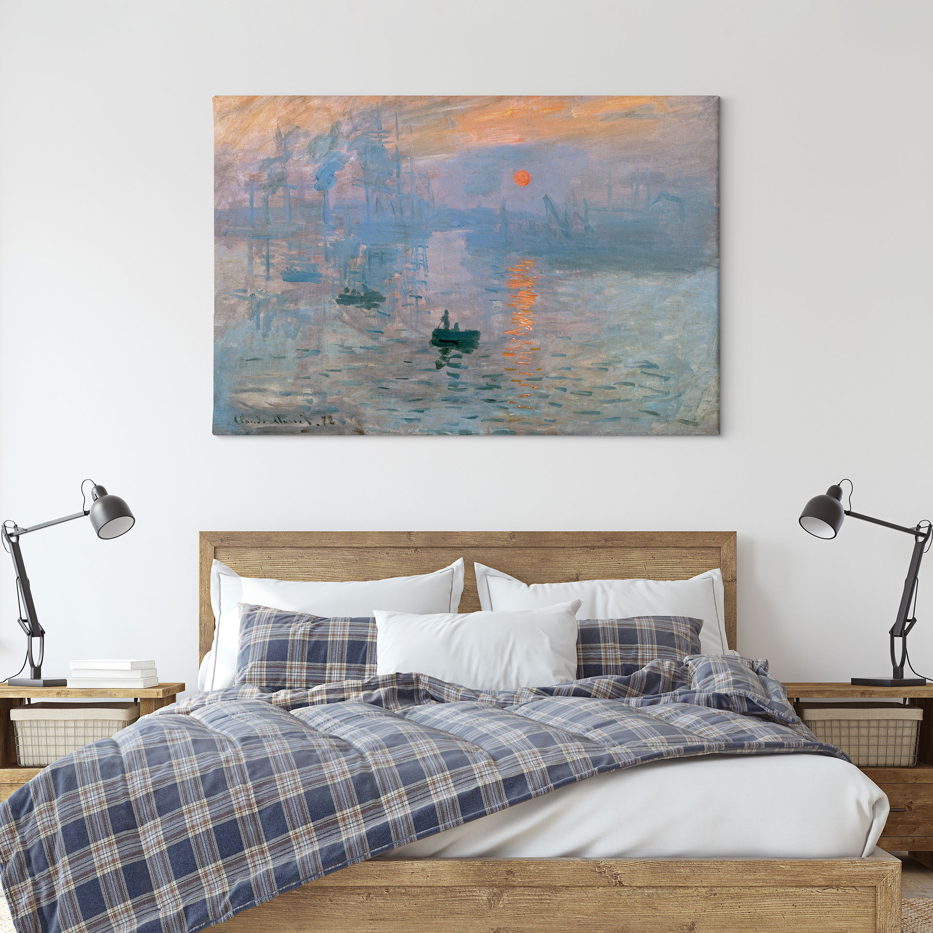Obraz na płótnie Monet - Impresja
