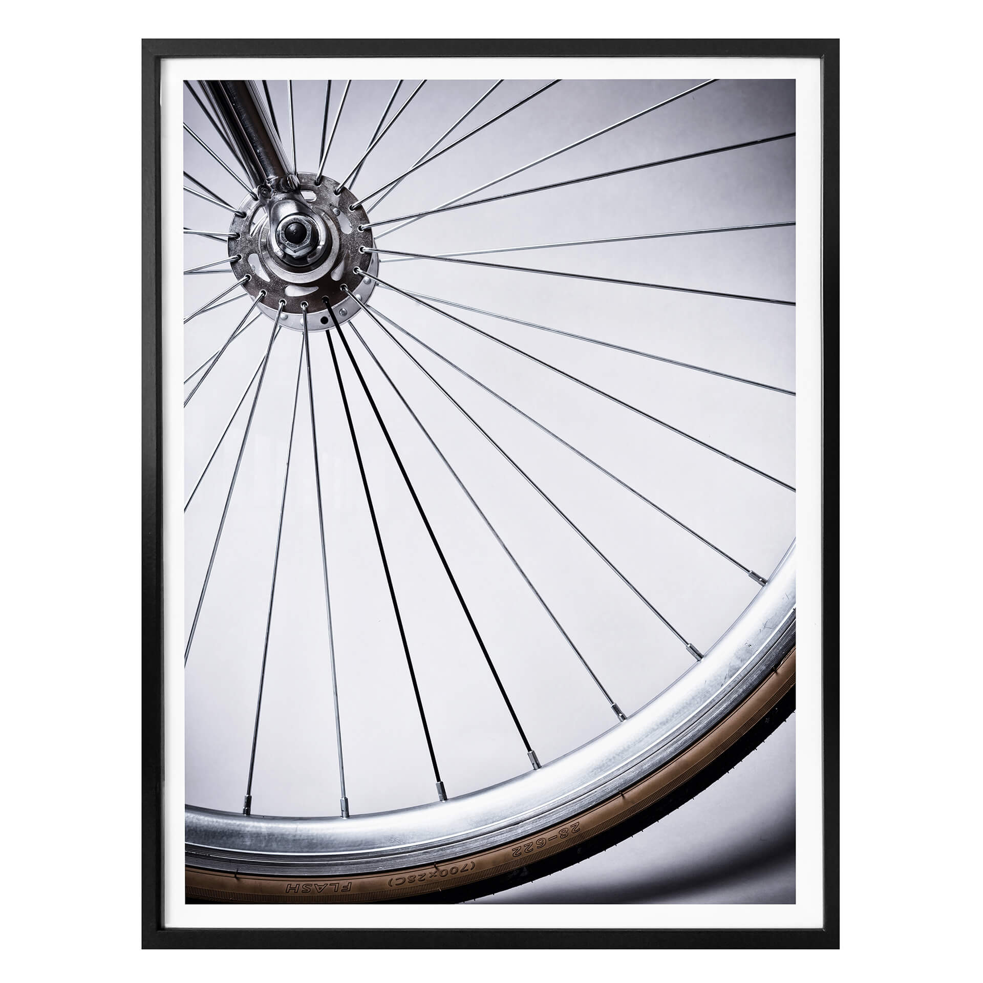 Poster Fahrradspeichen