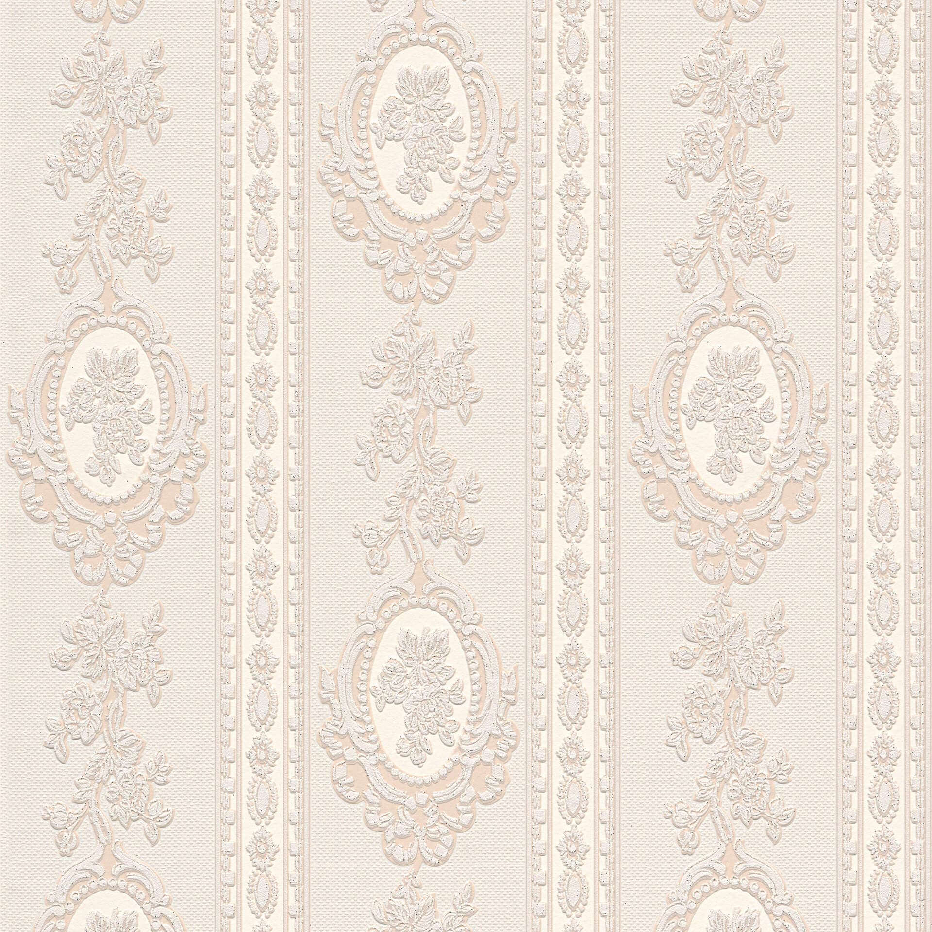 A.S. Création behang Belle Epoque beige, creme, metallic