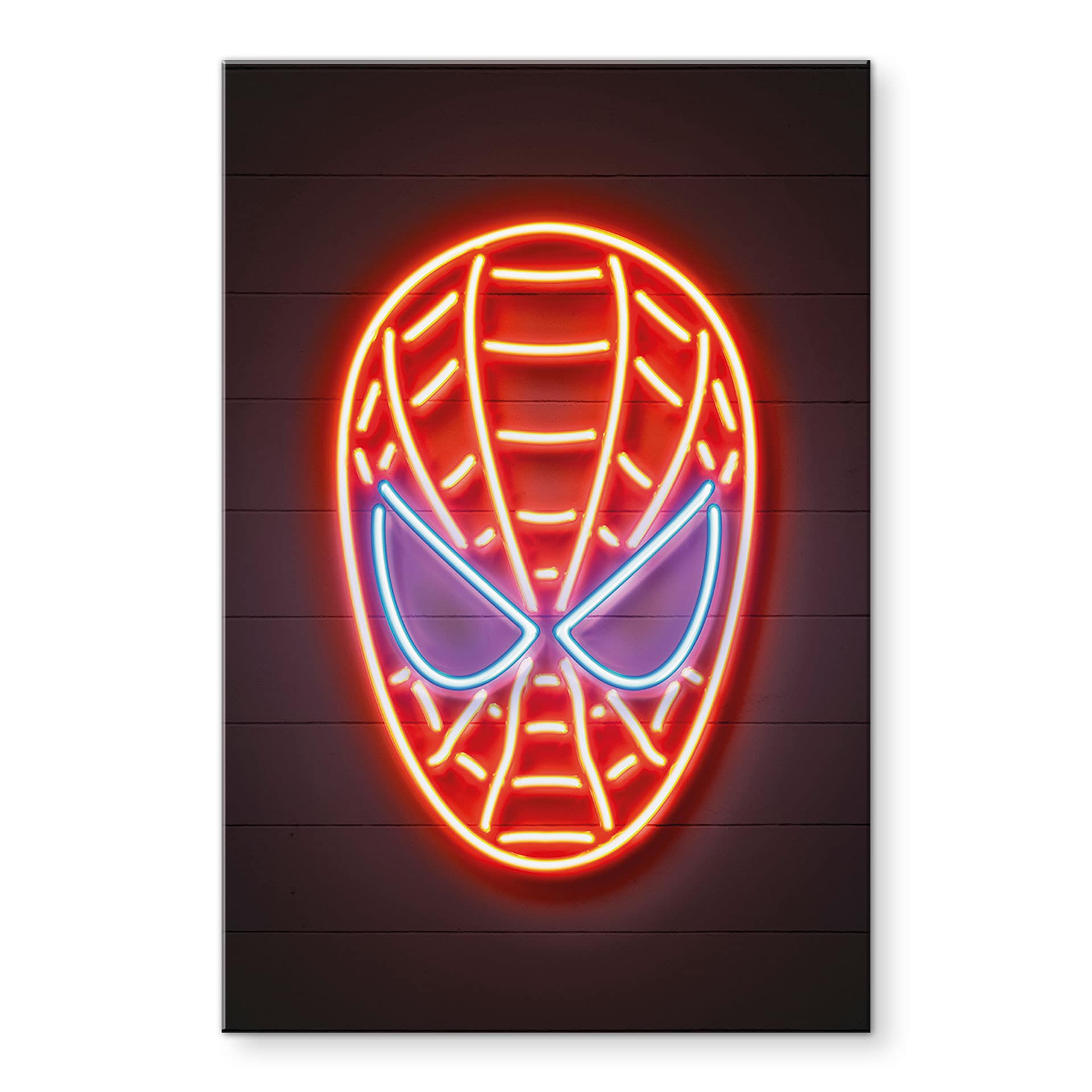 Akrylbillede af Spiderman i glas - Mielu