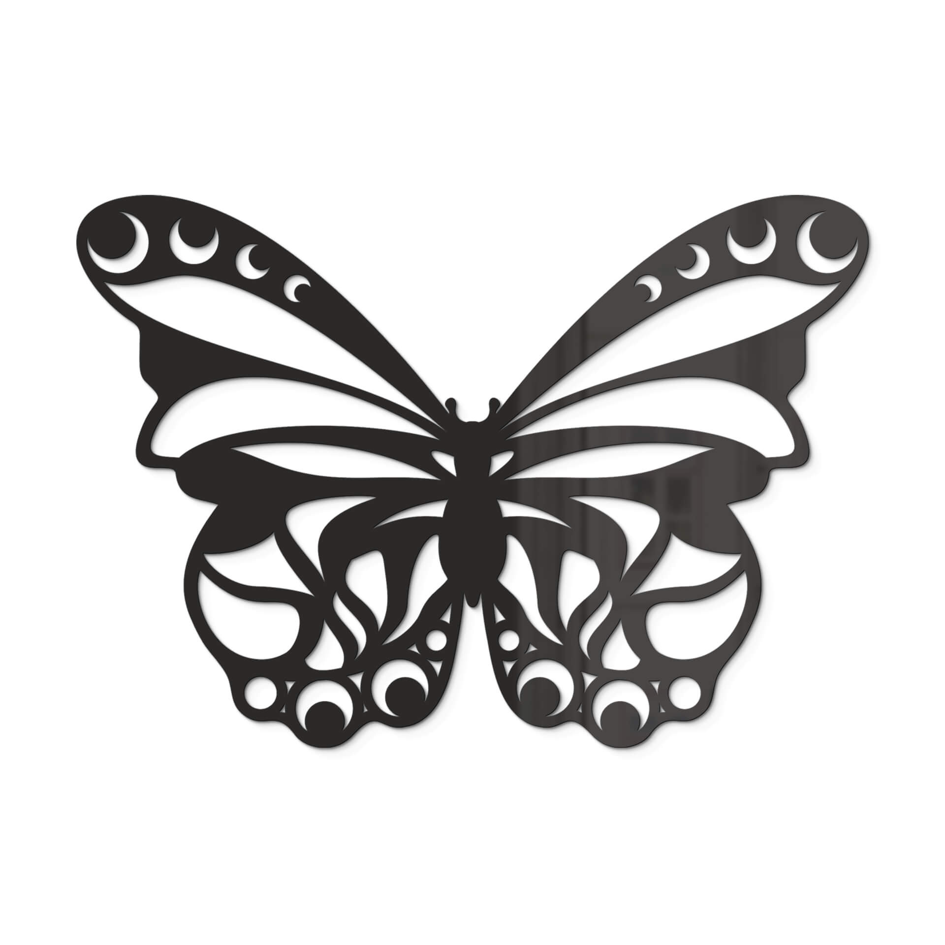 Akrylowy motyl dekoracyjny