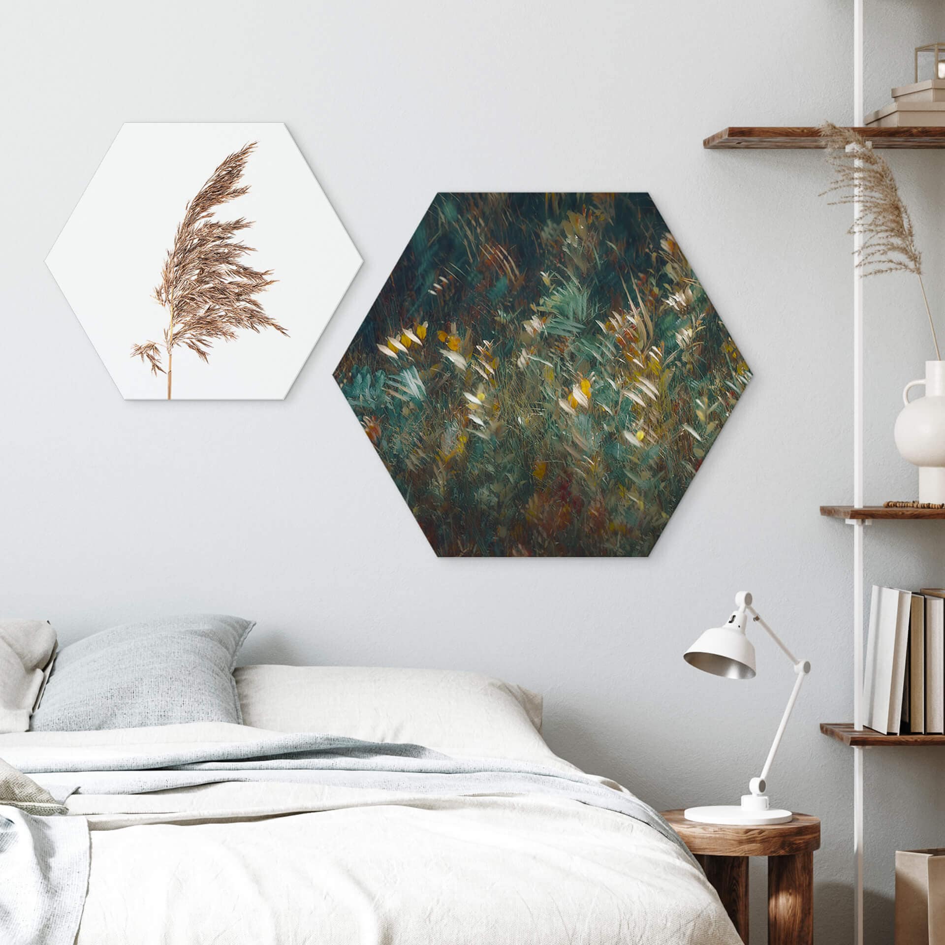 Hexagone - Tableau sur alu-Dibond Talen - Fin de l'été
