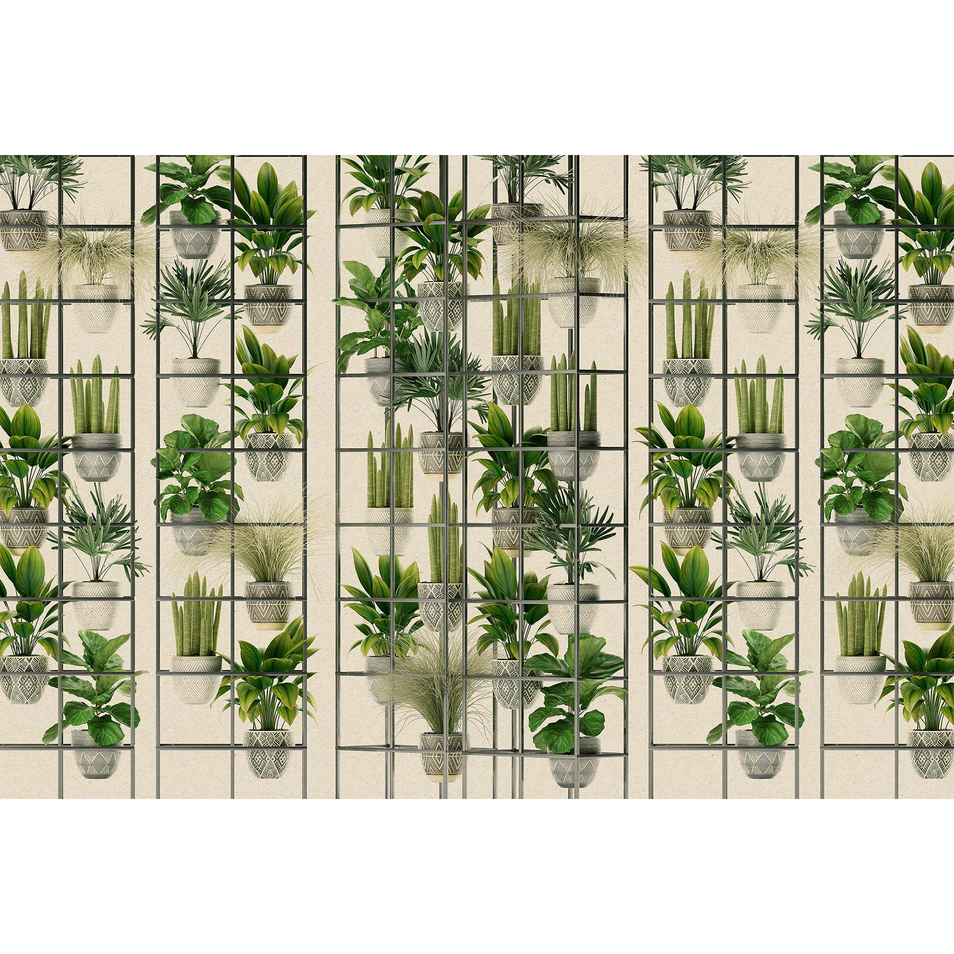 Livingwalls Fotobehang Walls by Patel 3 Plant Shop