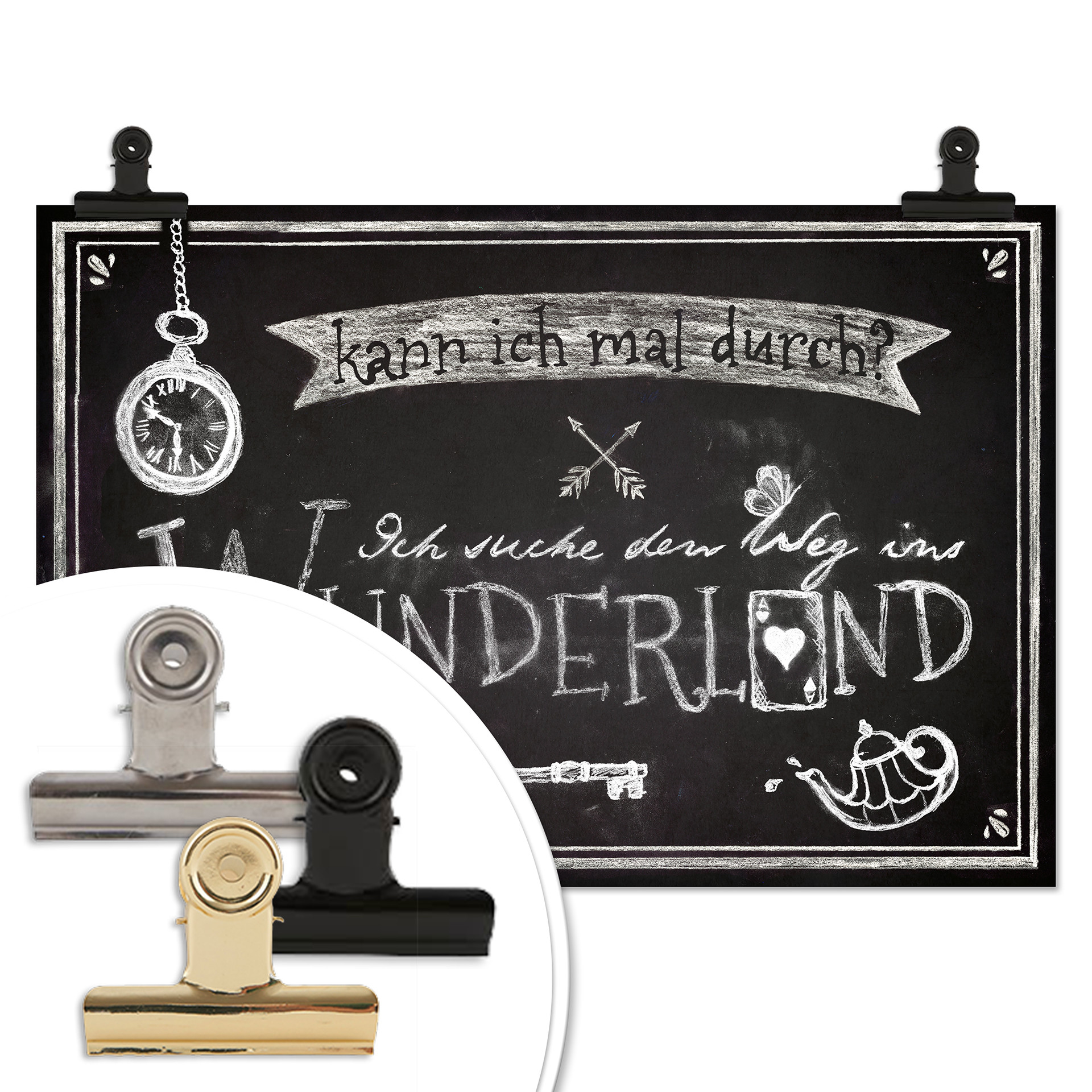 Poster Ich suche den Weg ins Wunderland