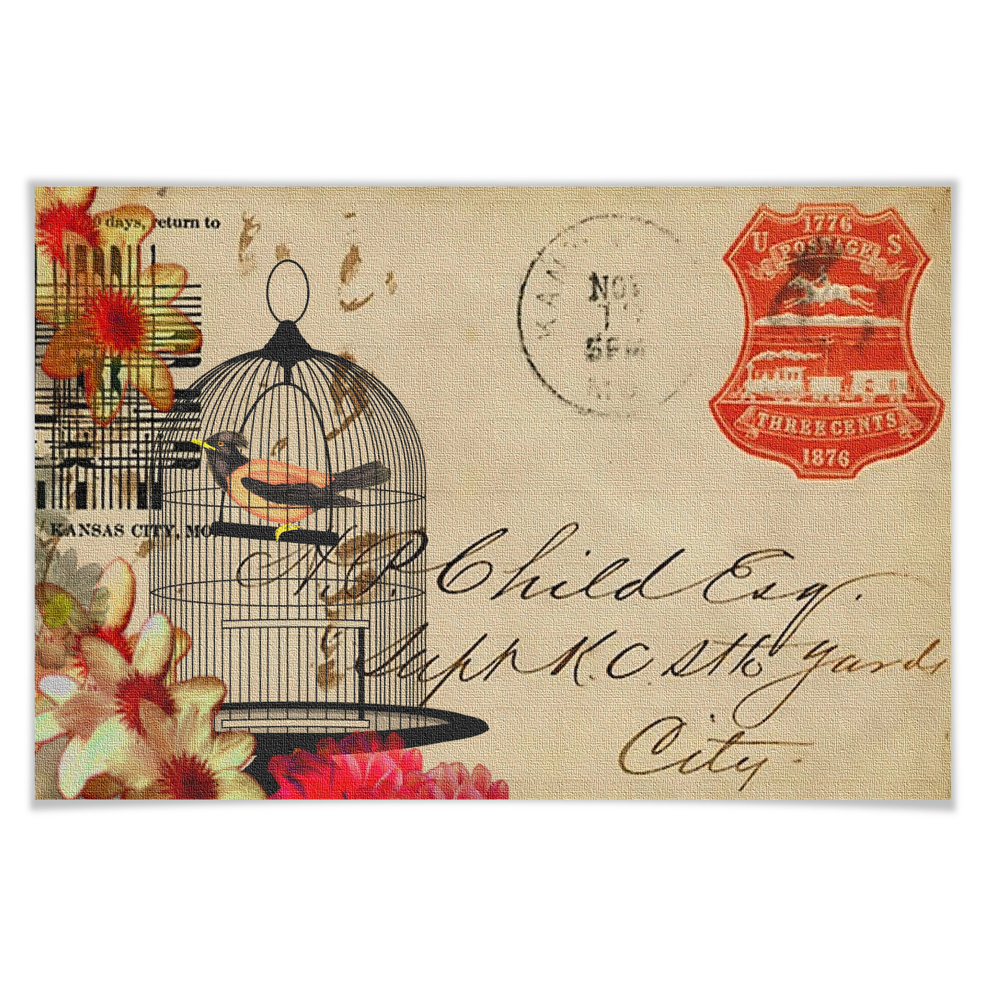 Poster - Cartolina vintage 01