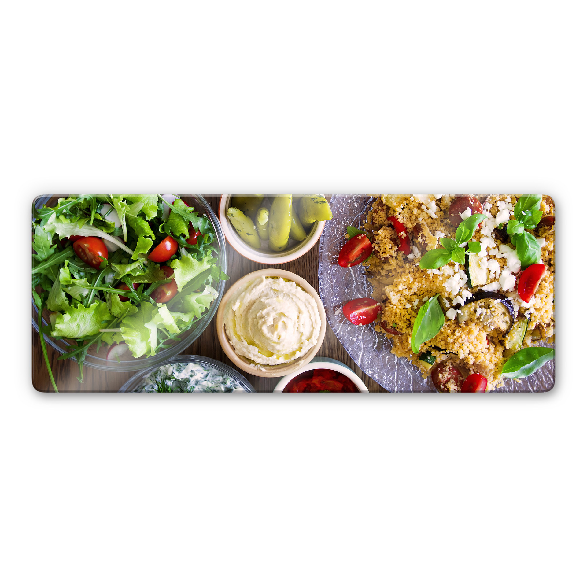 Glasbild Antipasti