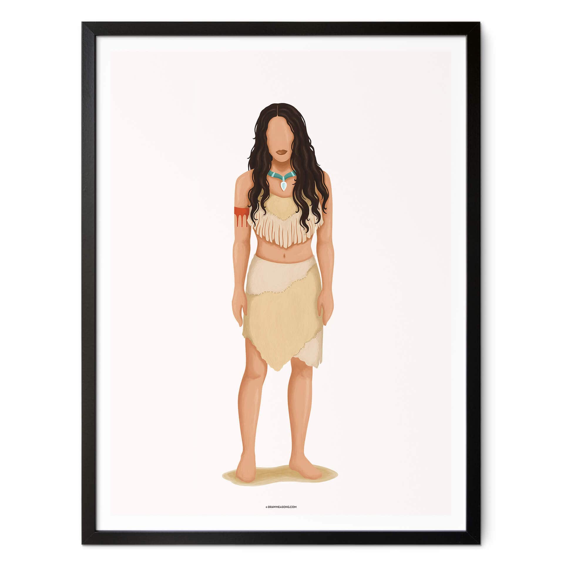 Plakat Tohmé - Pocahontas