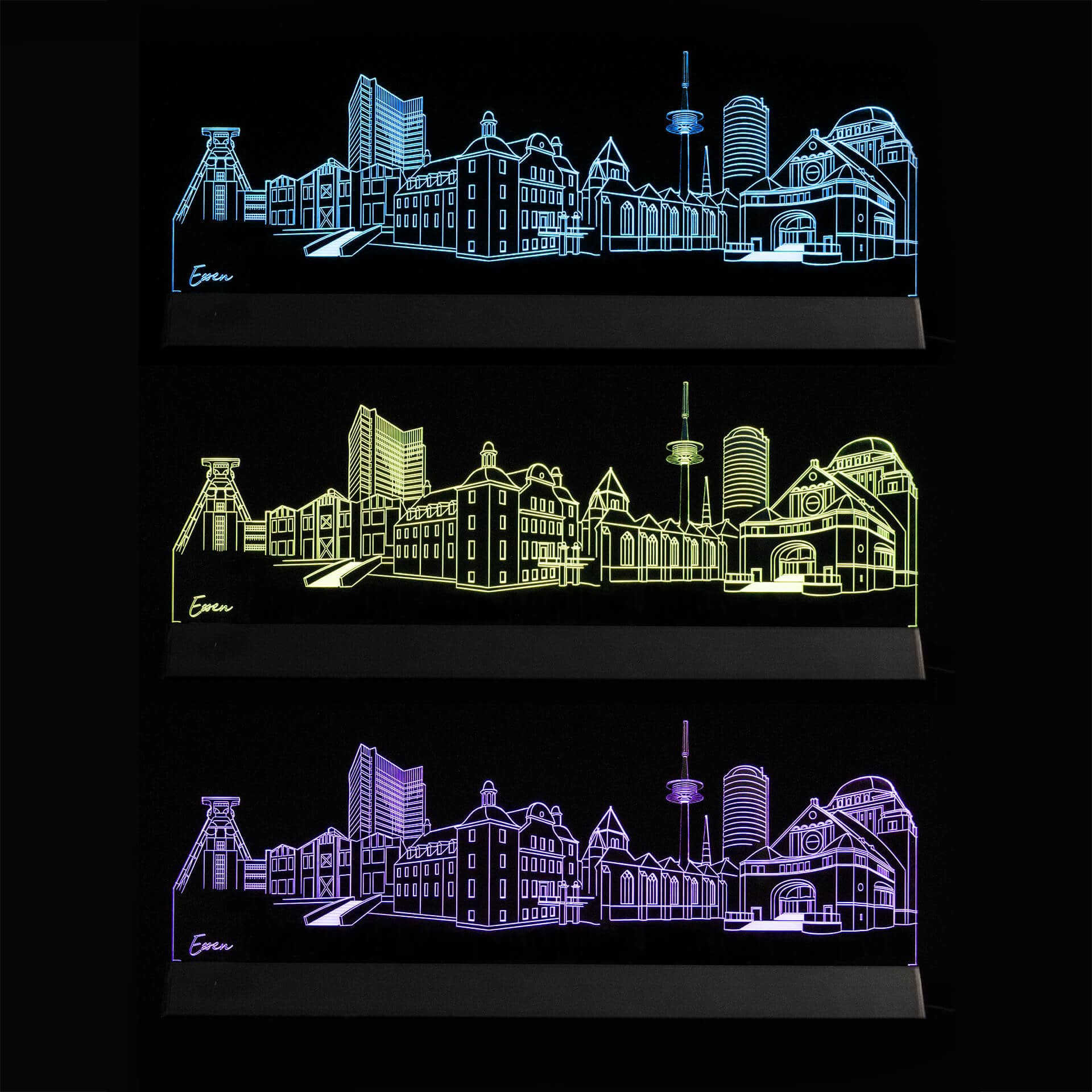 LED Skyline Essen