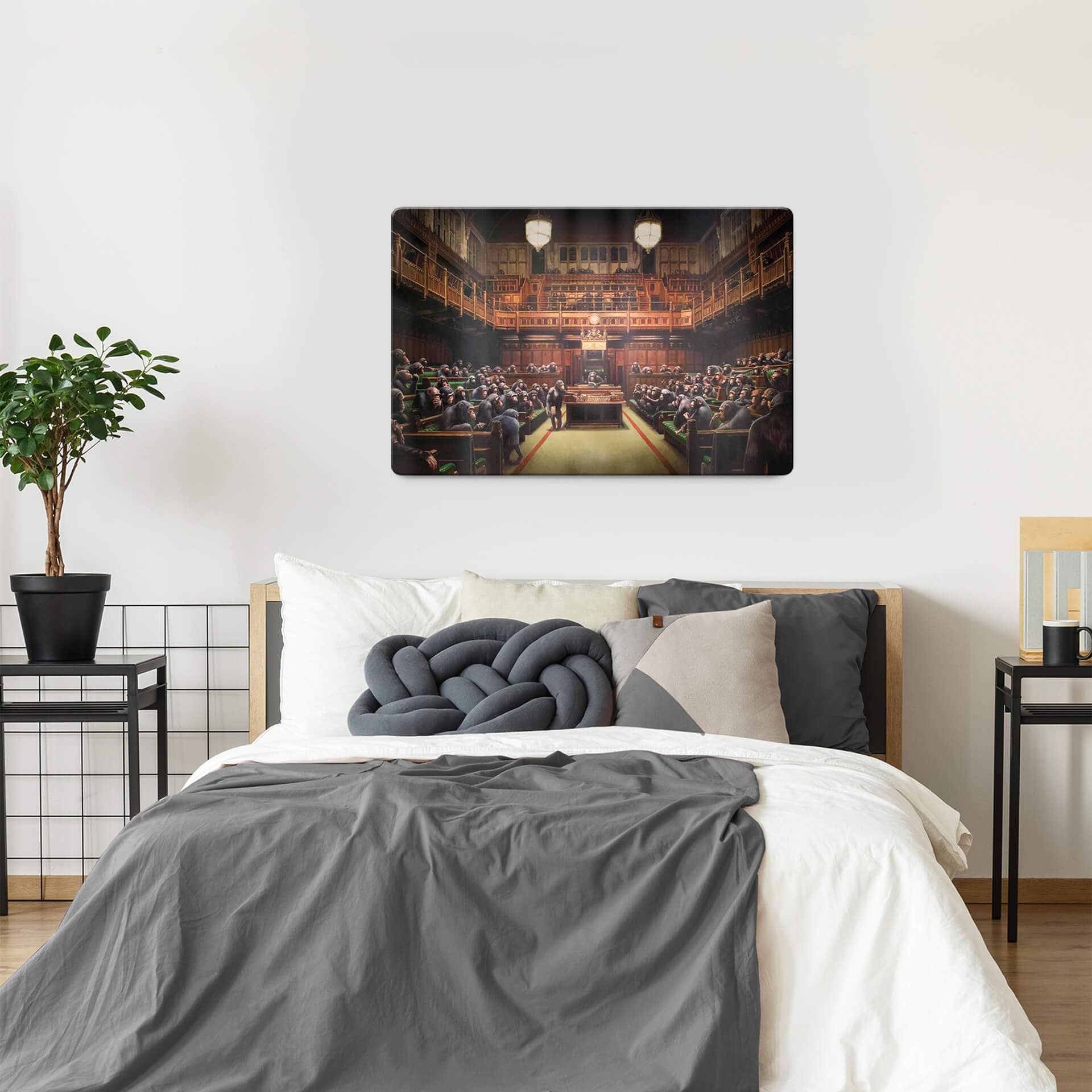 Glasbillede - Banksy - Devolved Parliament