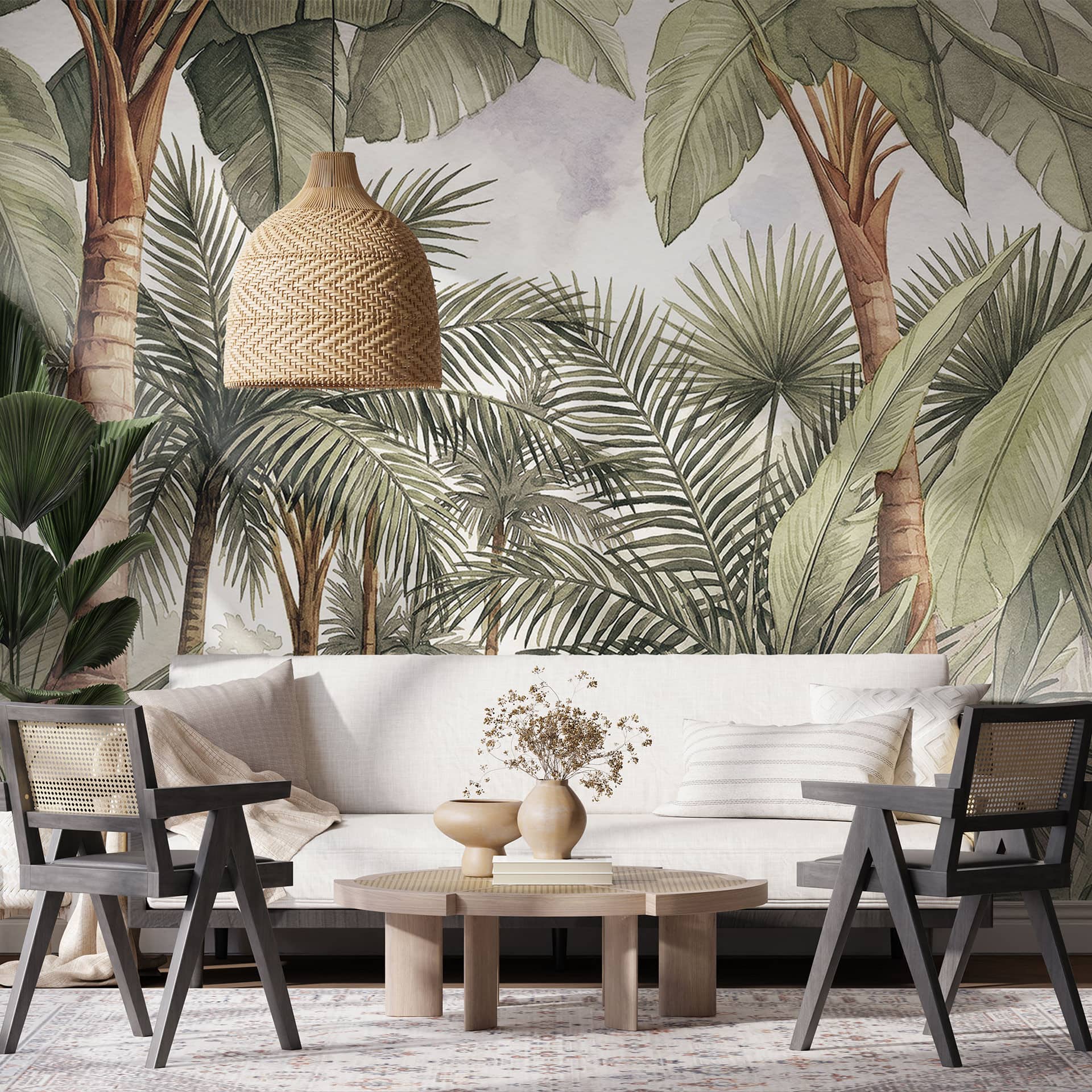 Fototapete Tropischer Palmenwald - Pictufy Studio