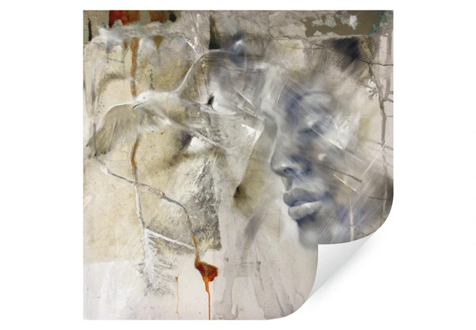 Wallprint Schmucker - Loslassen