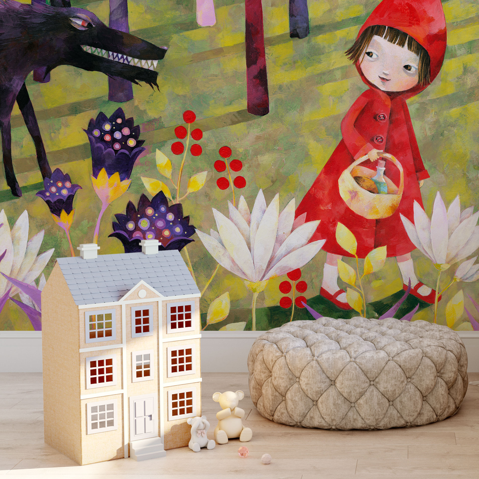 Papier peint photo Blanz - Le petit chaperon rouge