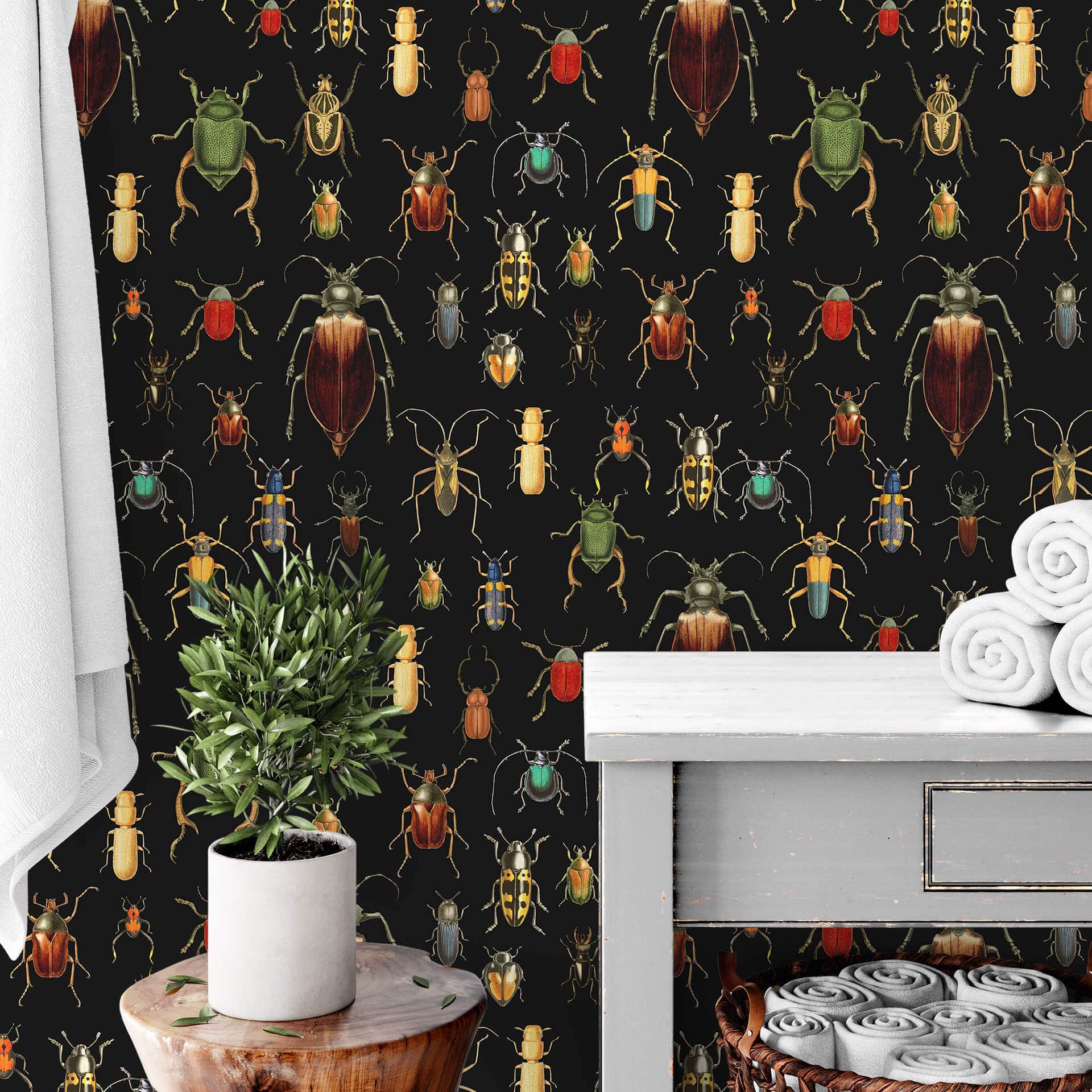 Patroonbehang UN Designs - Insecten